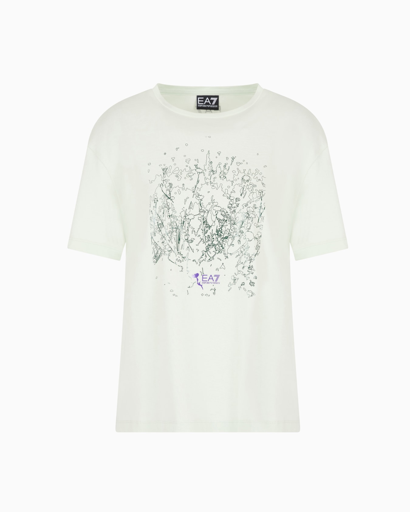 Logo Series pure cotton jersey crew-neck T-shirt  Slide 0