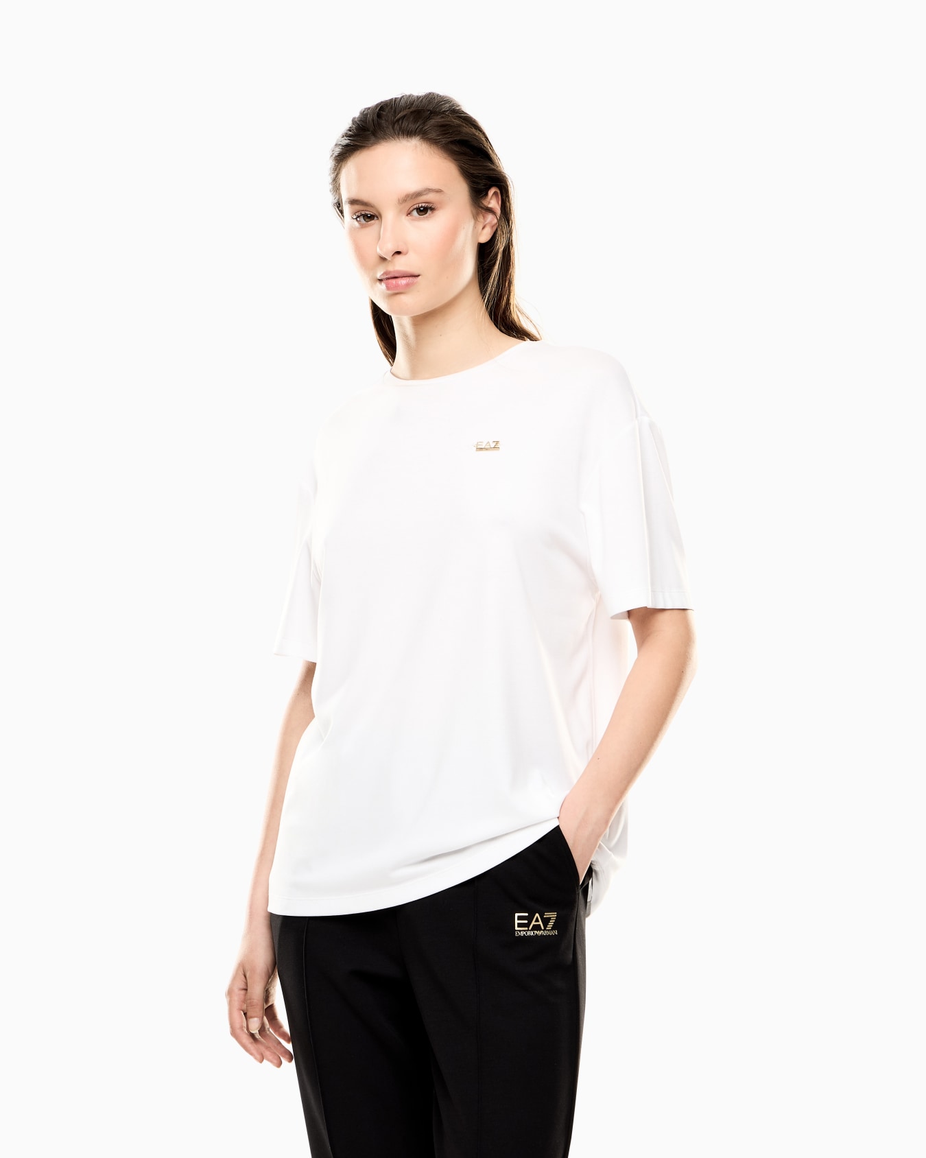 Core Lady Relax viscose-blend T-shirt Slide 3