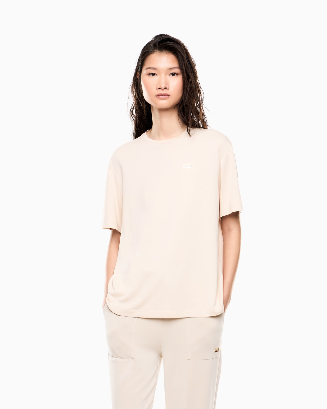 Core Lady Relax viscose-blend T-shirt Slide 3