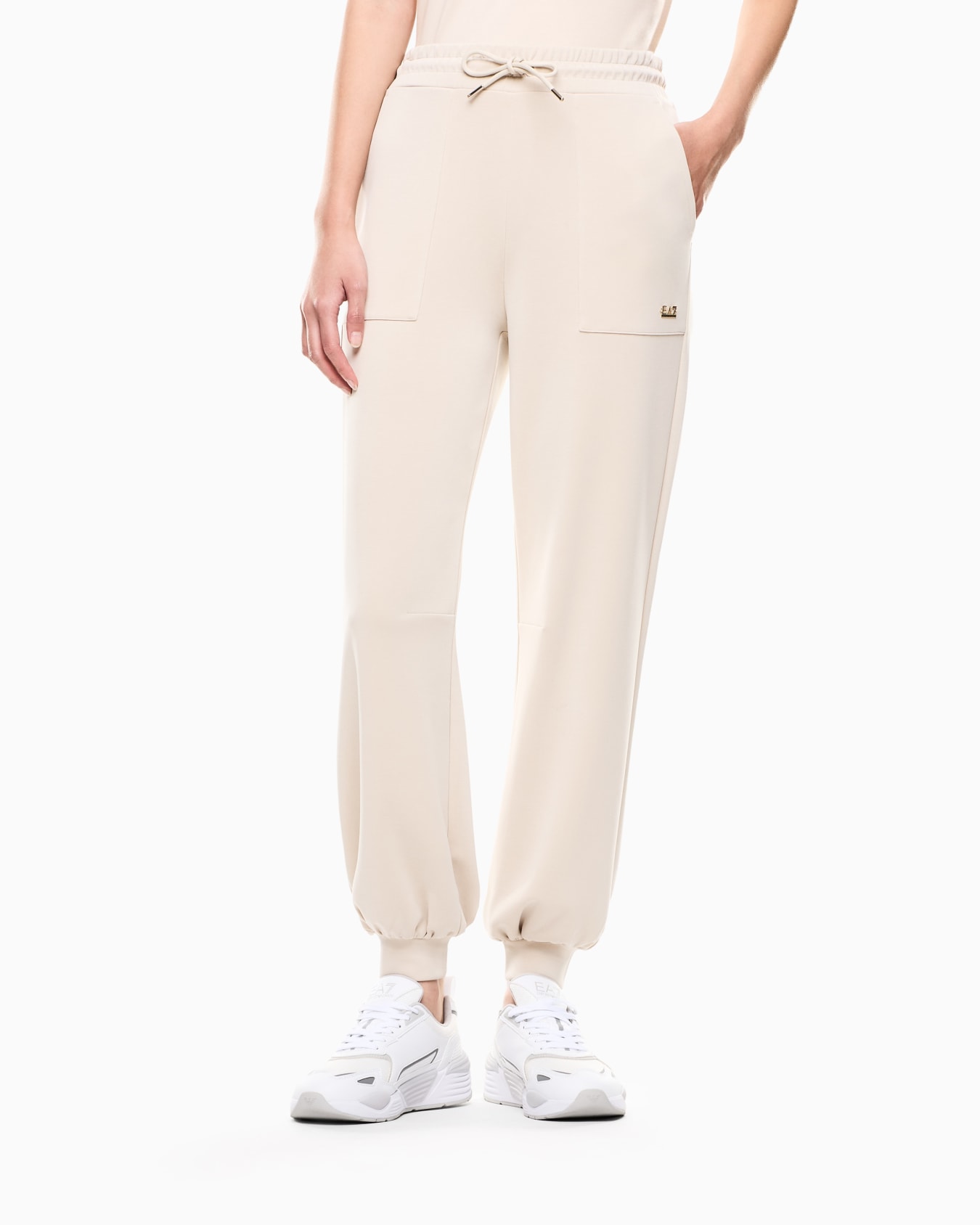 Core Lady stretch modal blend interlock joggers Slide 3