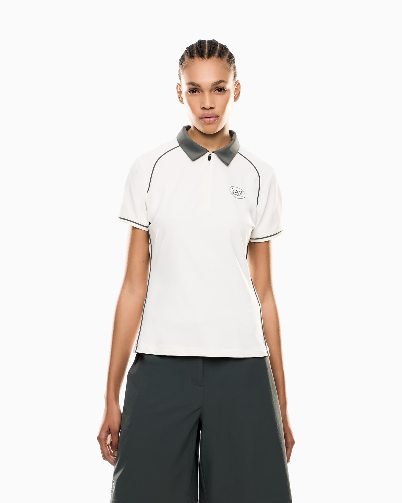 Golf Pro stretch technical fabric polo shirt  Slide 3