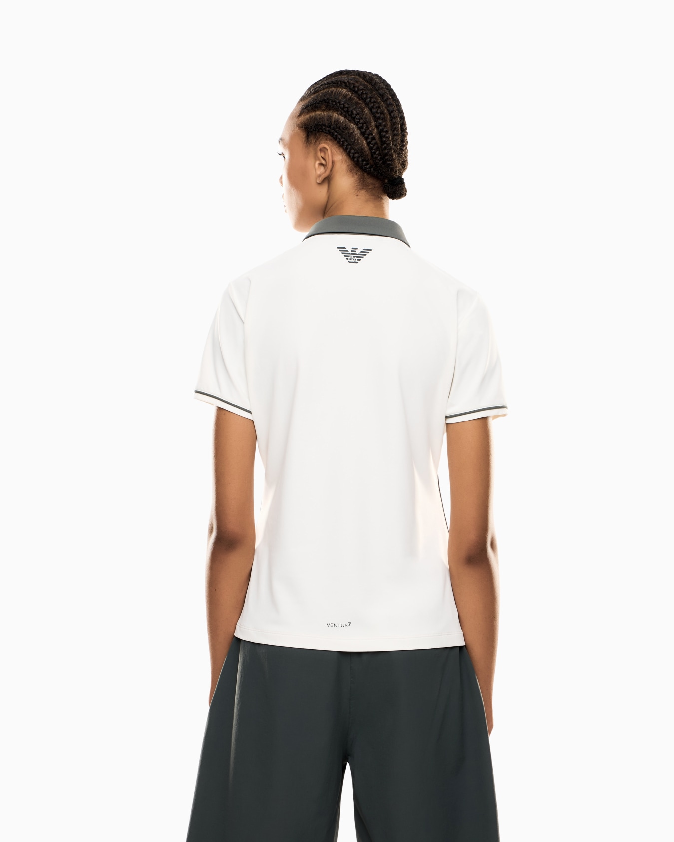 Golf Pro stretch technical fabric polo shirt  Slide 2