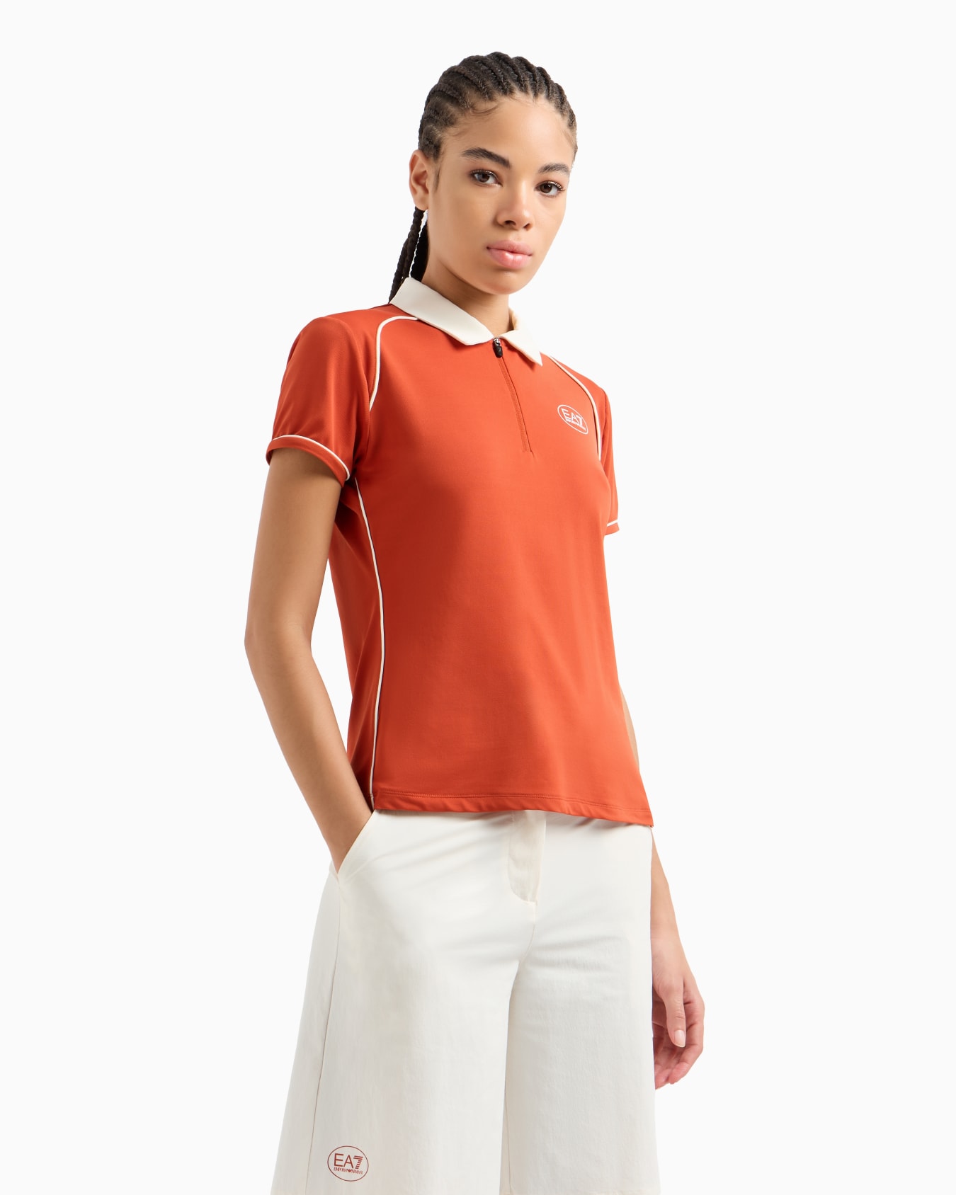 Golf Pro stretch technical fabric polo shirt  Slide 3