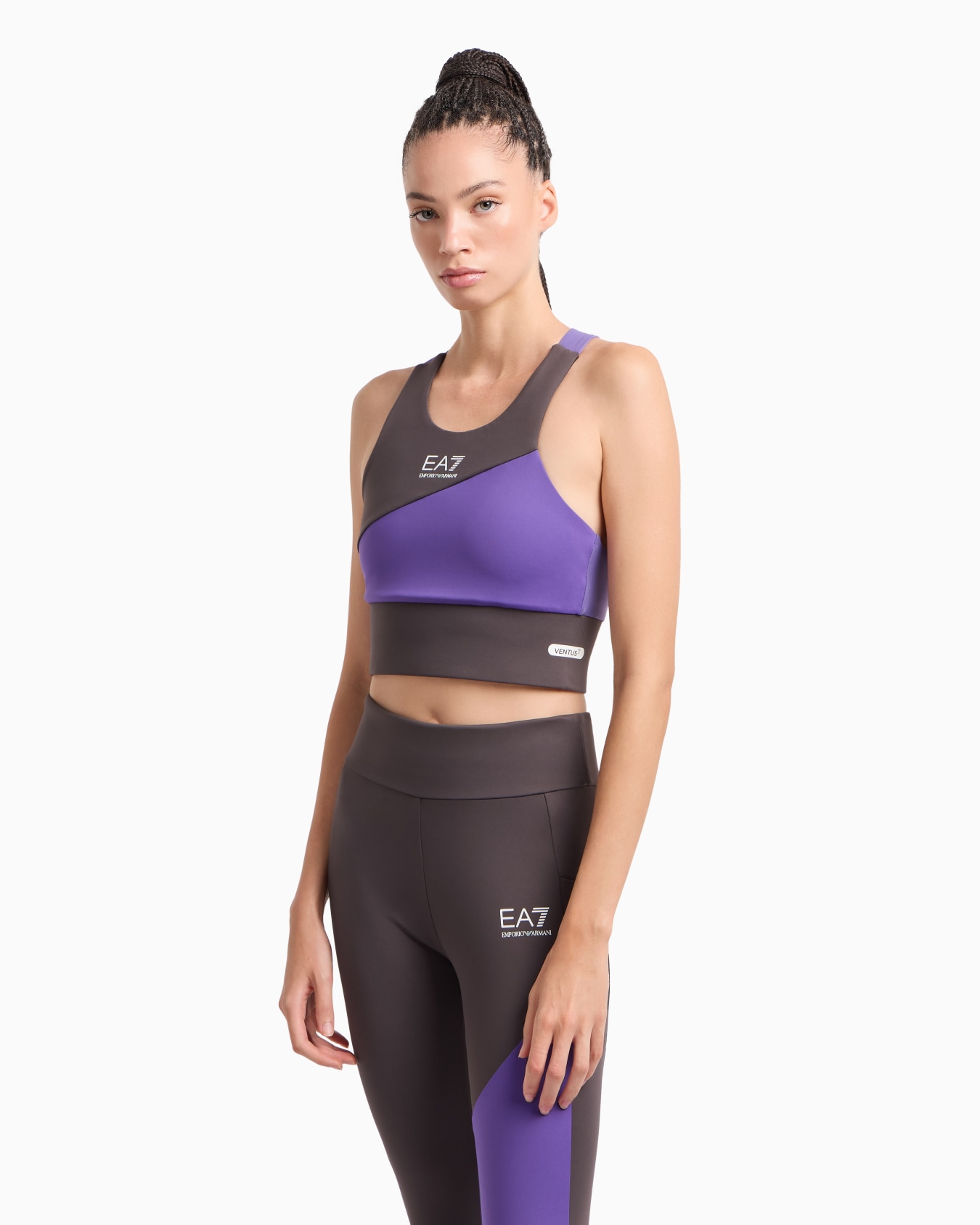 Dynamic Athlete sports bra in VENTUS7 technical fabric Slide 3