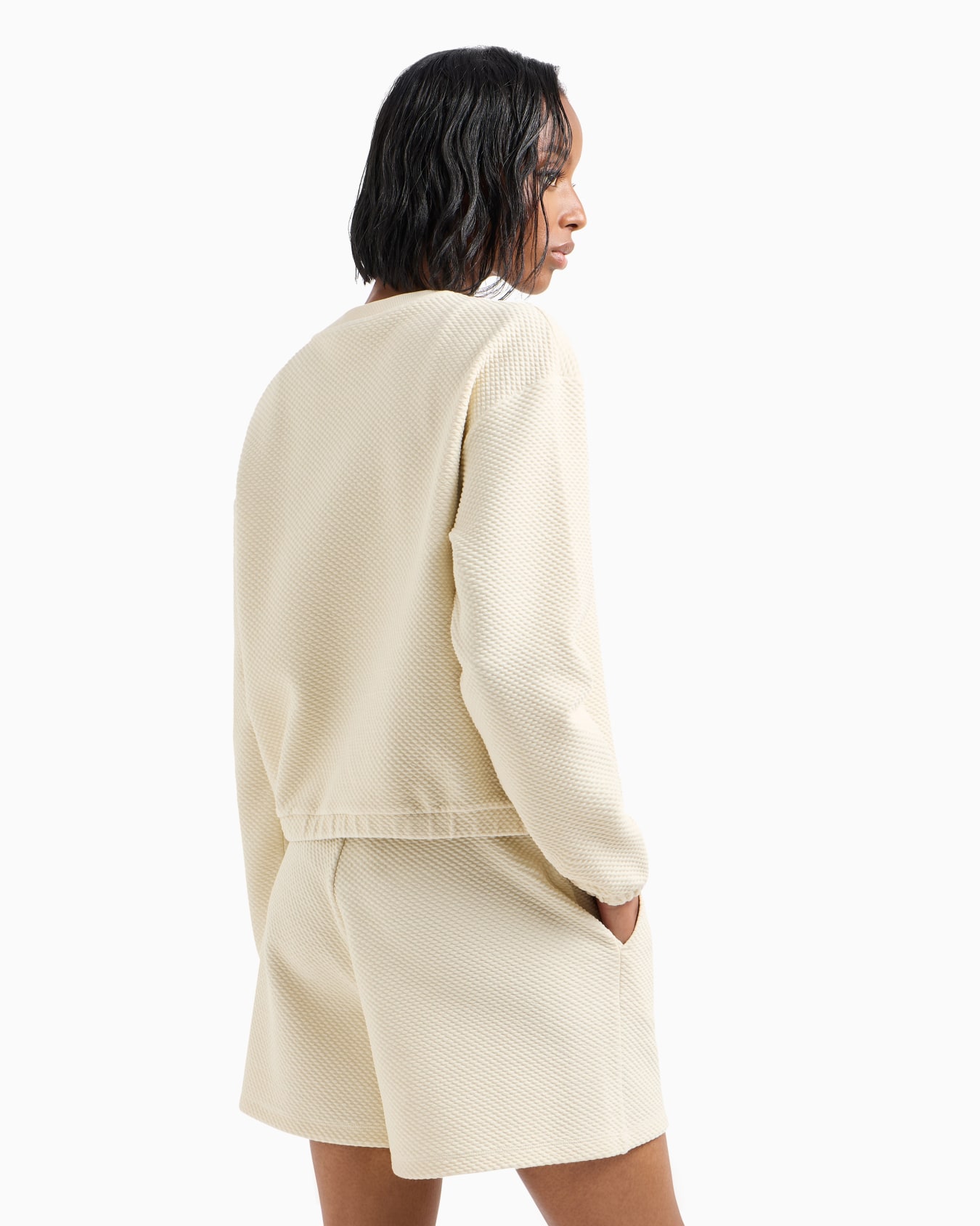 Stretch-cotton blend shorts Slide 2