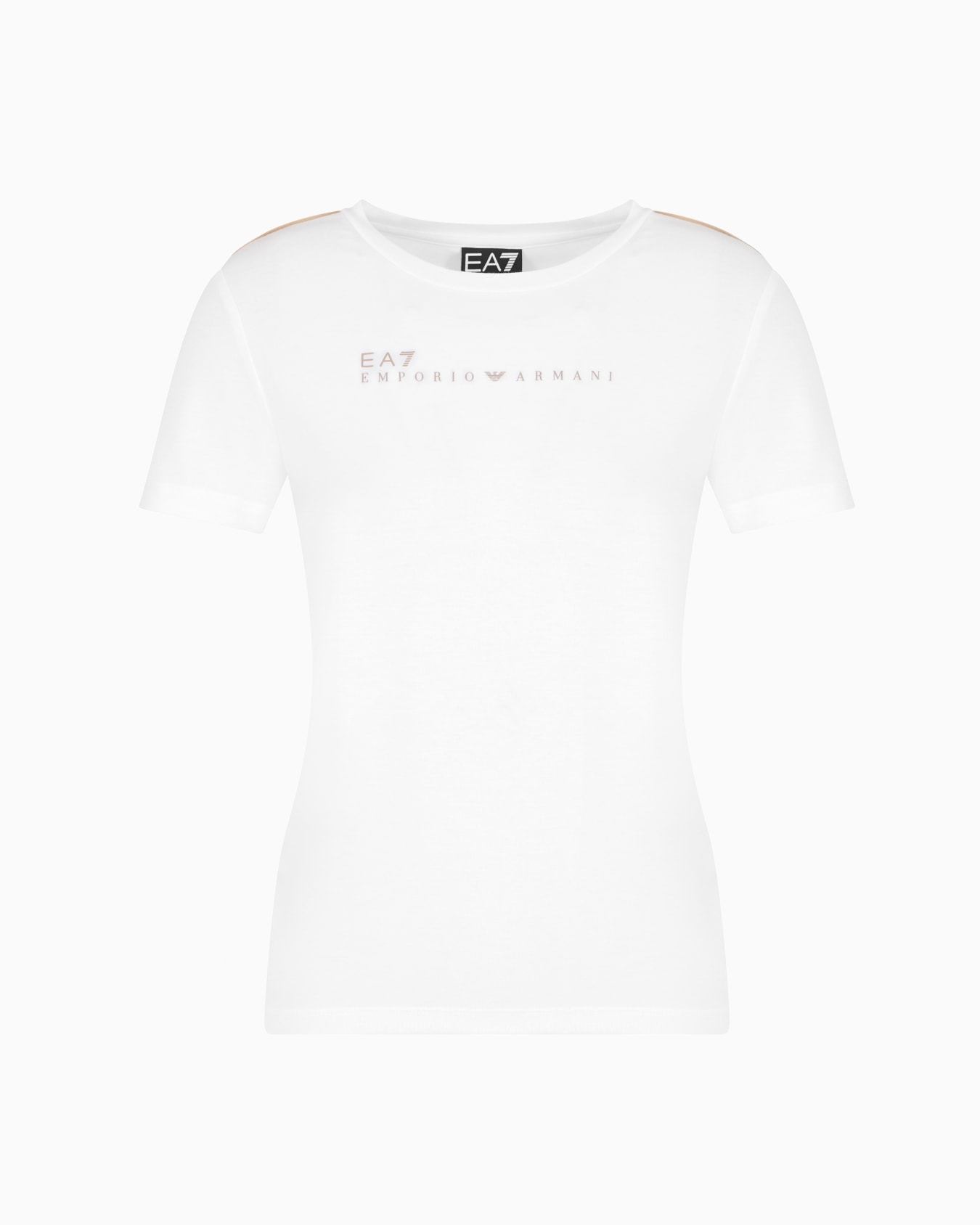 Camiseta de cuello redondo Dynamic Athlete de tejido técnico Natural VENTUS7 Diapositiva 0