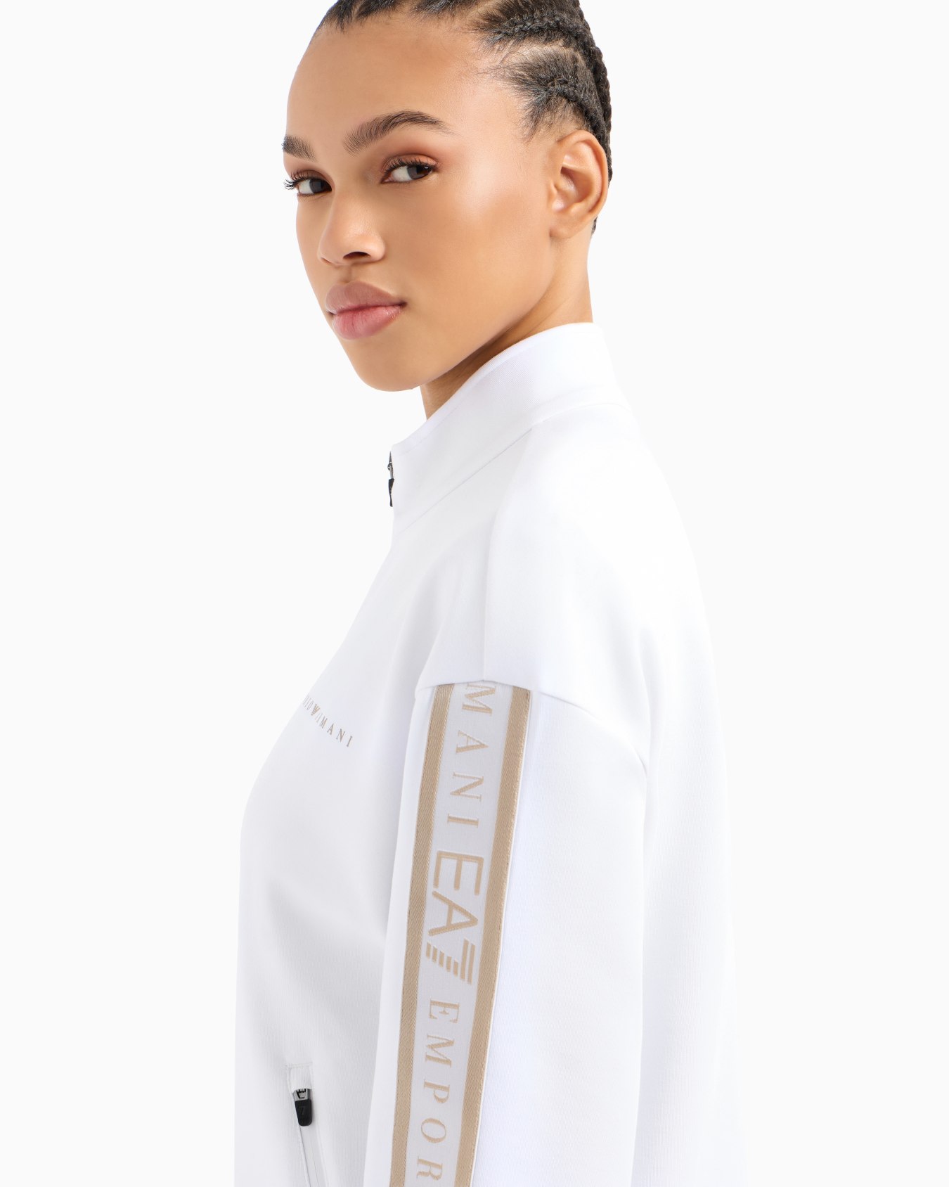 Natural VENTUS7 technical fabric sweatshirt Slide 4