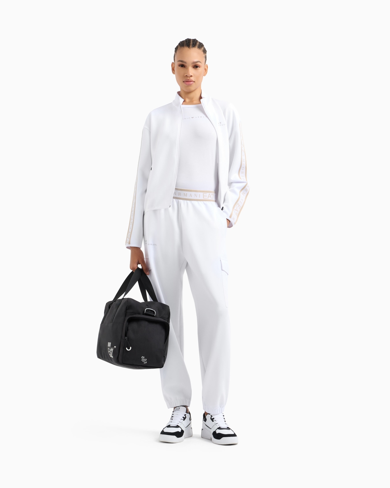 Natural VENTUS7 technical fabric sweatshirt Slide 1