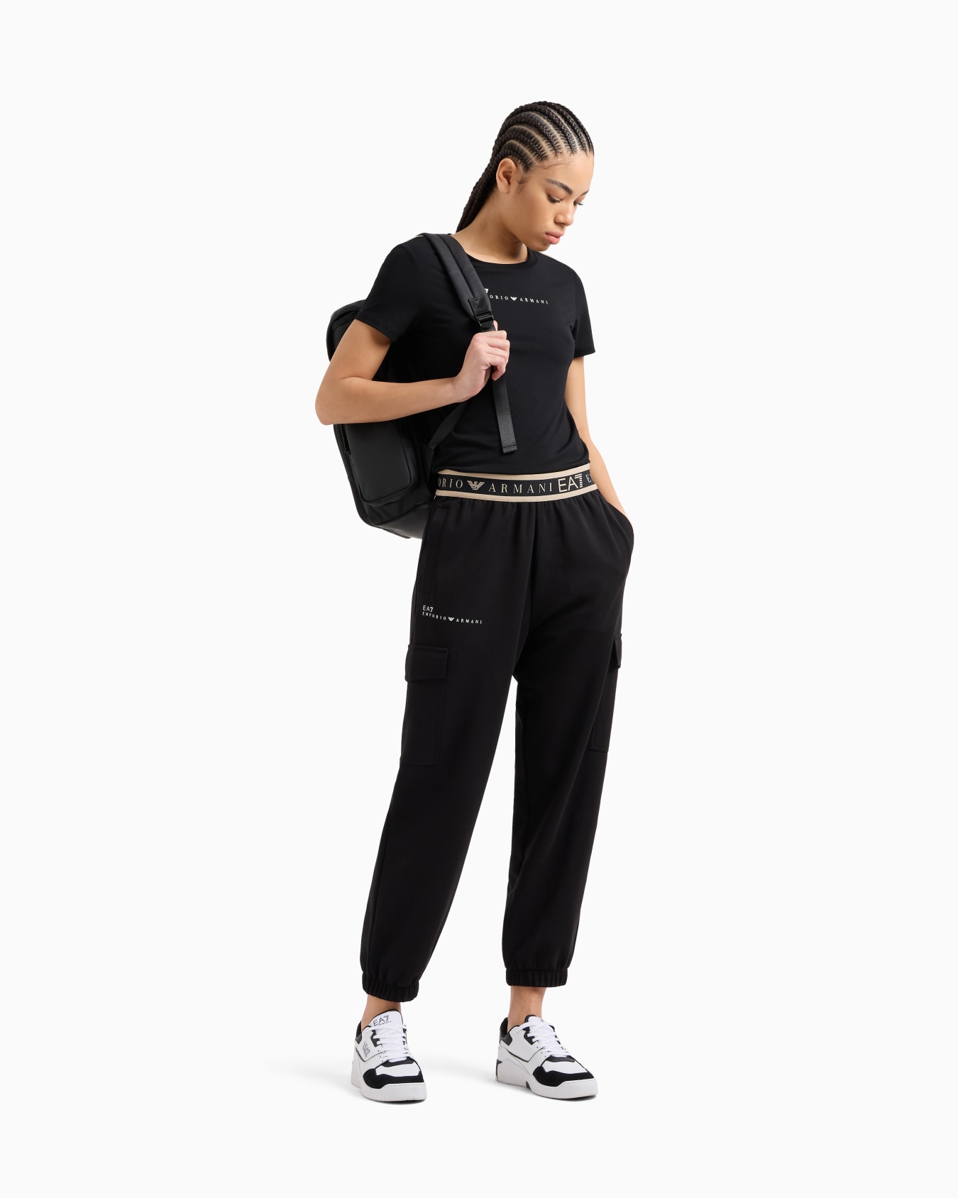 Dynamic Athlete cargo trousers in Natural VENTUS7 technical fabric  Slide 1