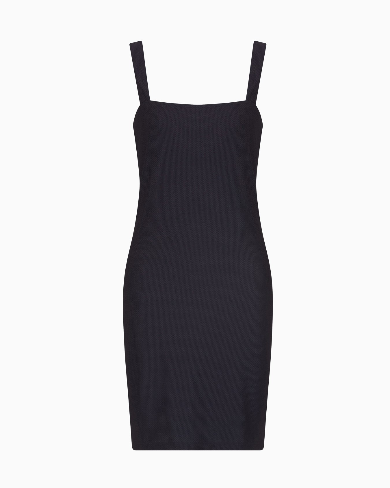 Stretch technical fabric short dress Slide 0