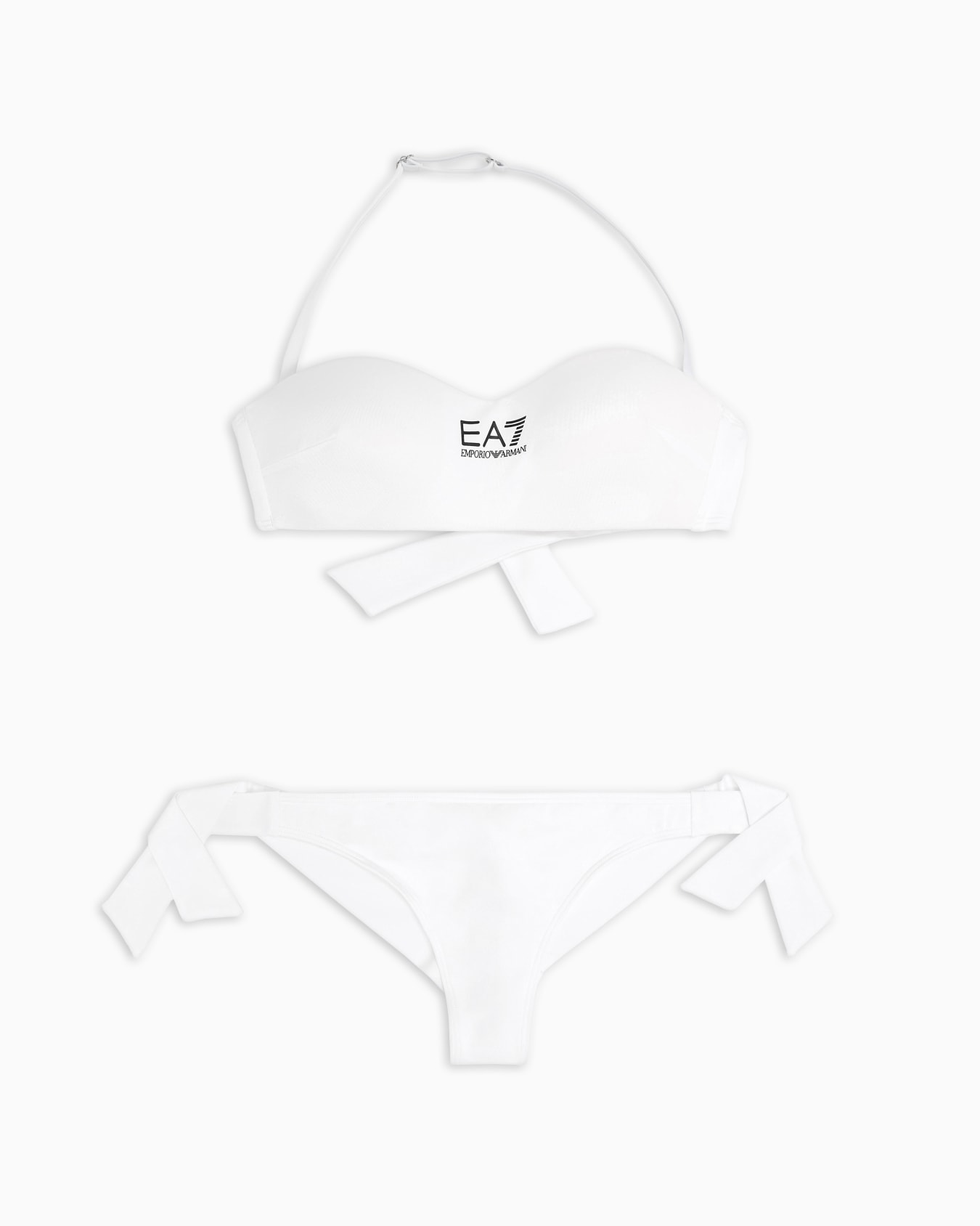 Bikini bandeau à logo Diapositive 0