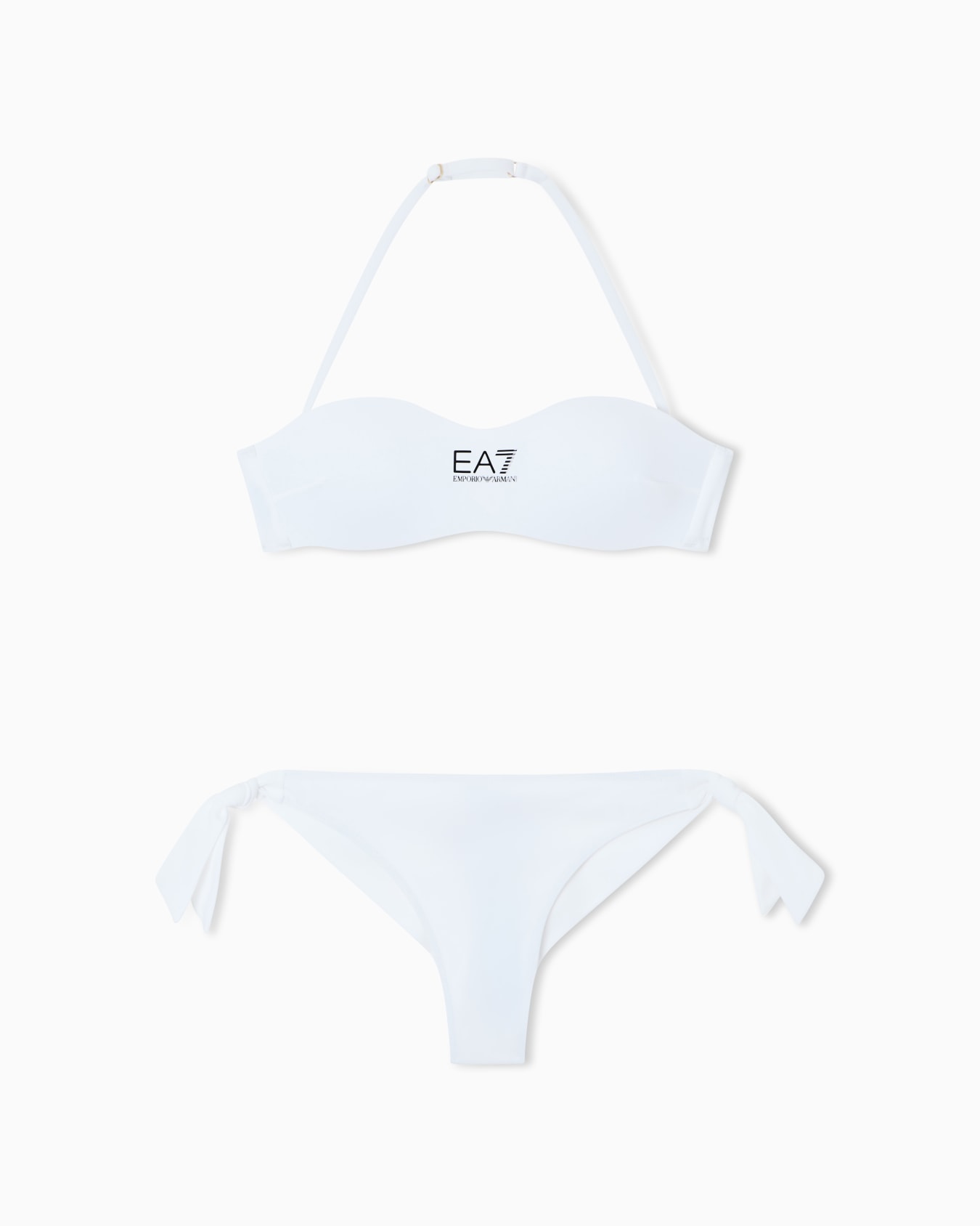 Bikini bandeau à logo Diapositive 0