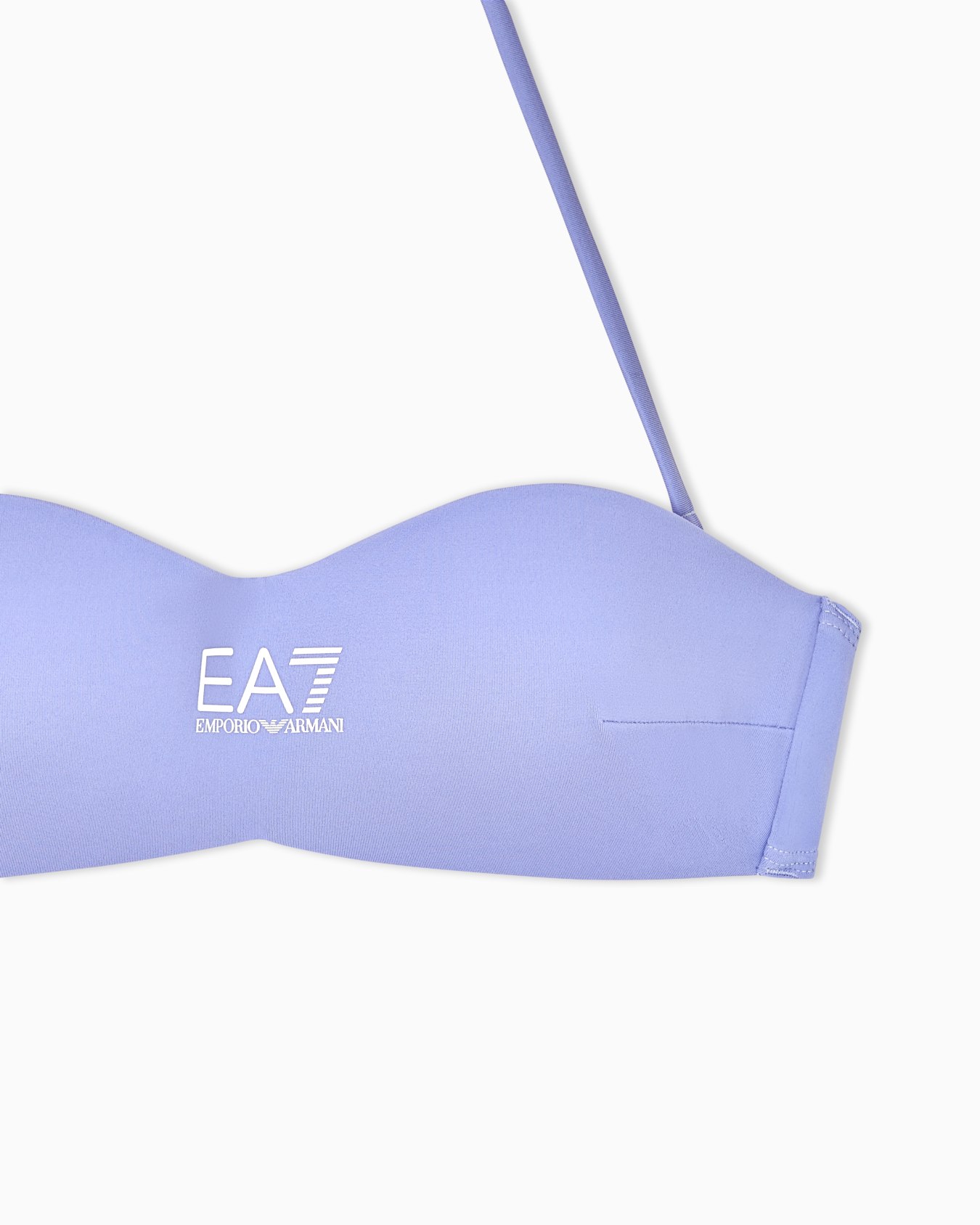 Bandeau bikini with logo Slide 3