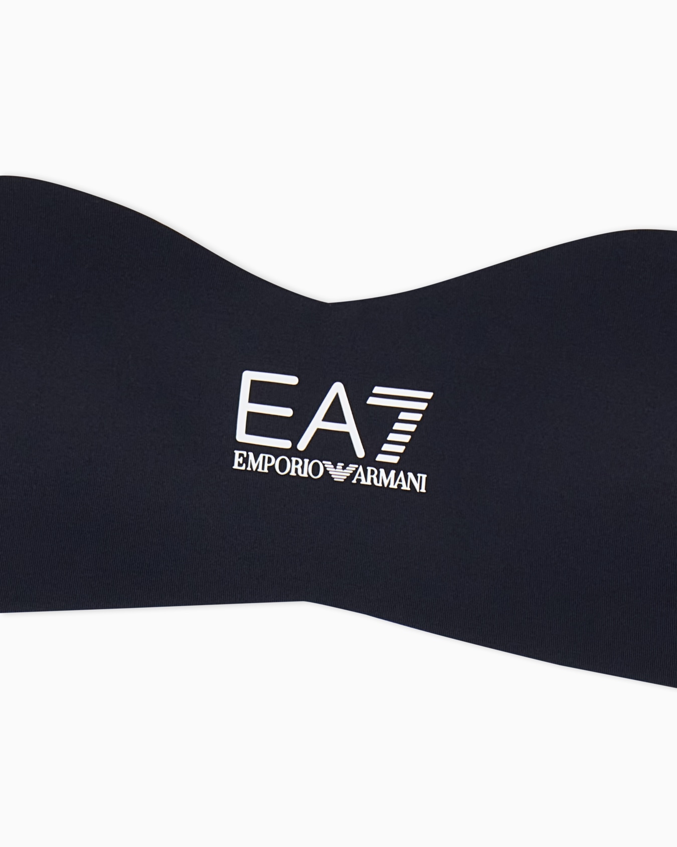 Bandeau-Bikini mit Logo Folie 1