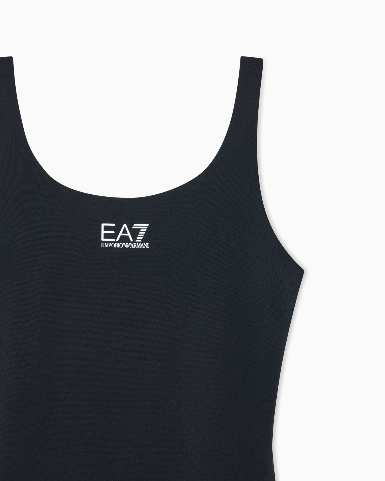 One-piece swimsuit with logo Slide 1