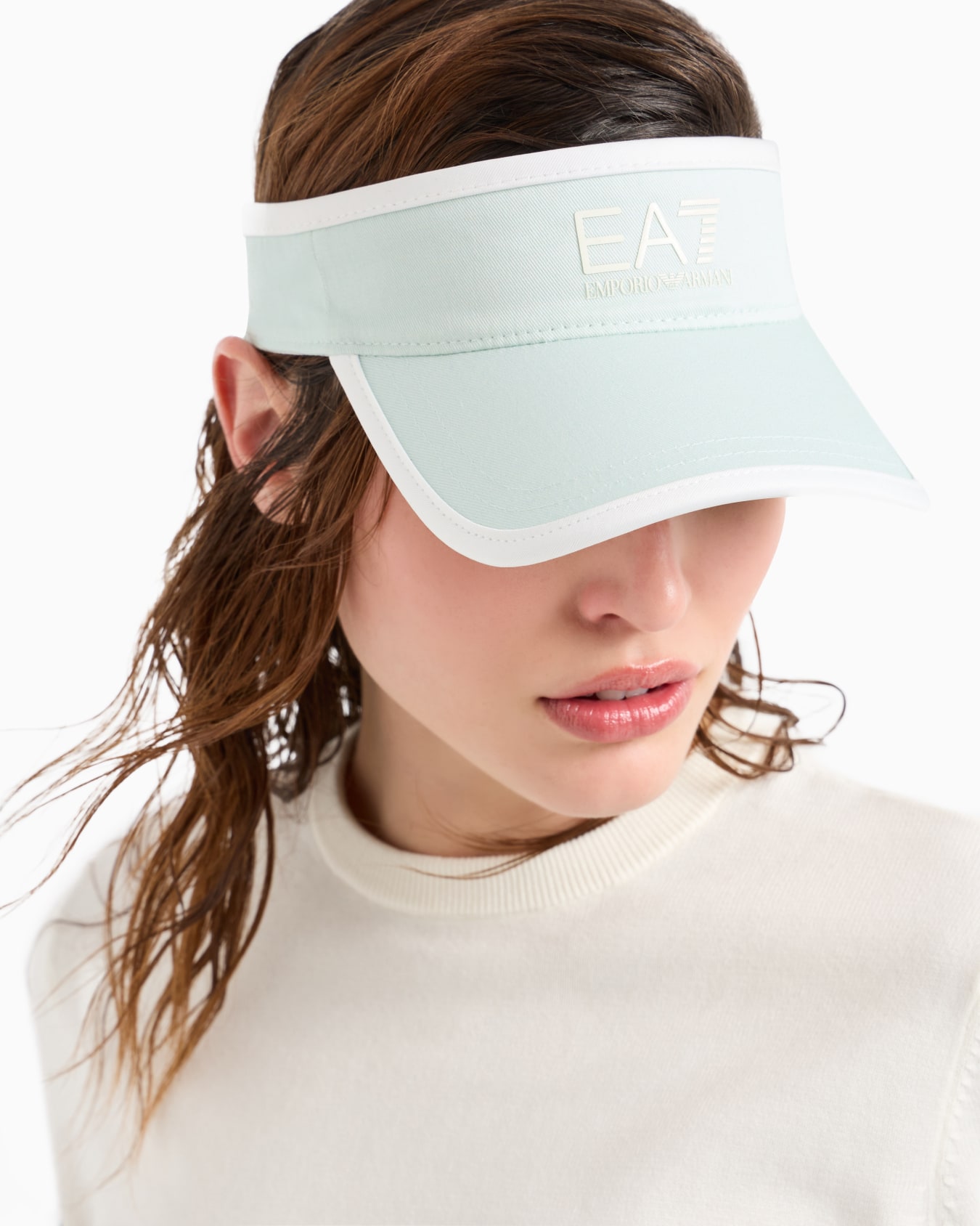 Tennis Pro cotton visor Slide 2