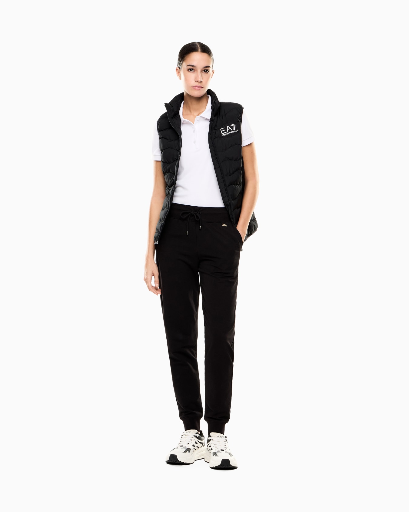 7.CUORE modal-blend polo shirt Slide 1