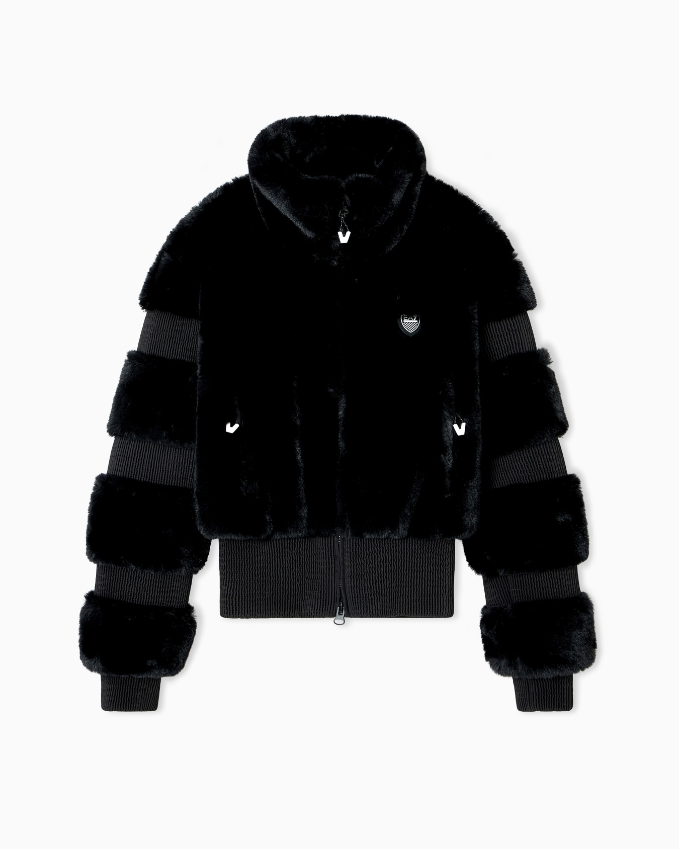 Faux-fur ski jacket Slide 0