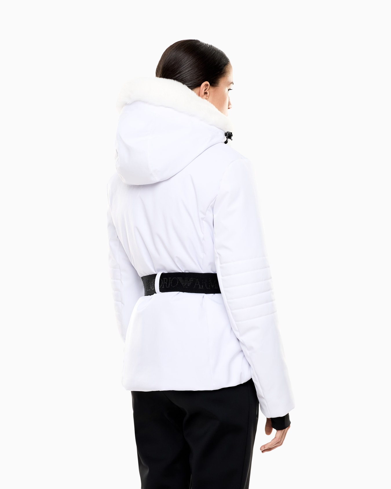 Giacca tecnica da sci con cintura imbottita in STRATUM7 Slide 2