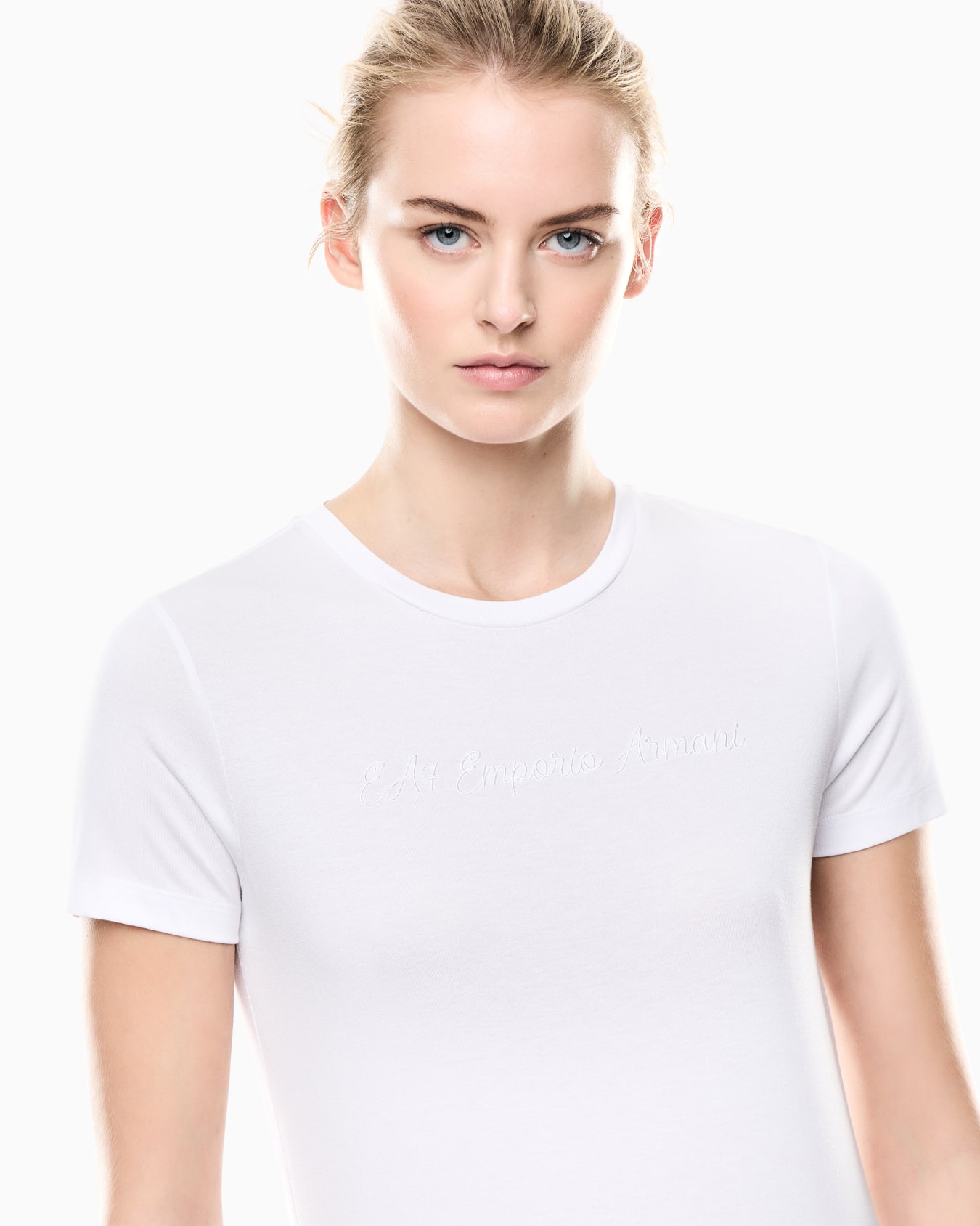 Athletic Velour viscose-blend crew-neck T-shirt Slide 4