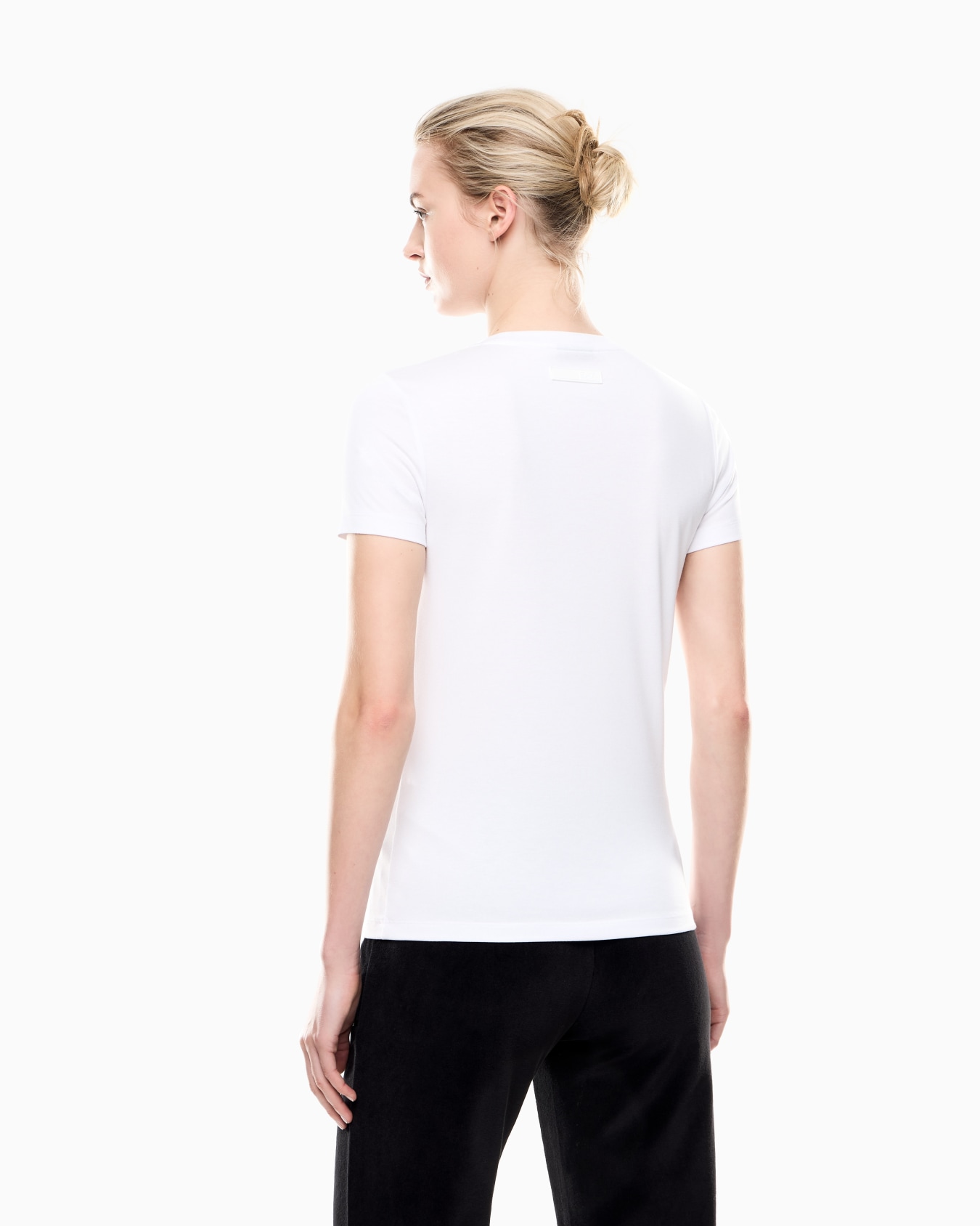Athletic Velour viscose-blend crew-neck T-shirt Slide 2