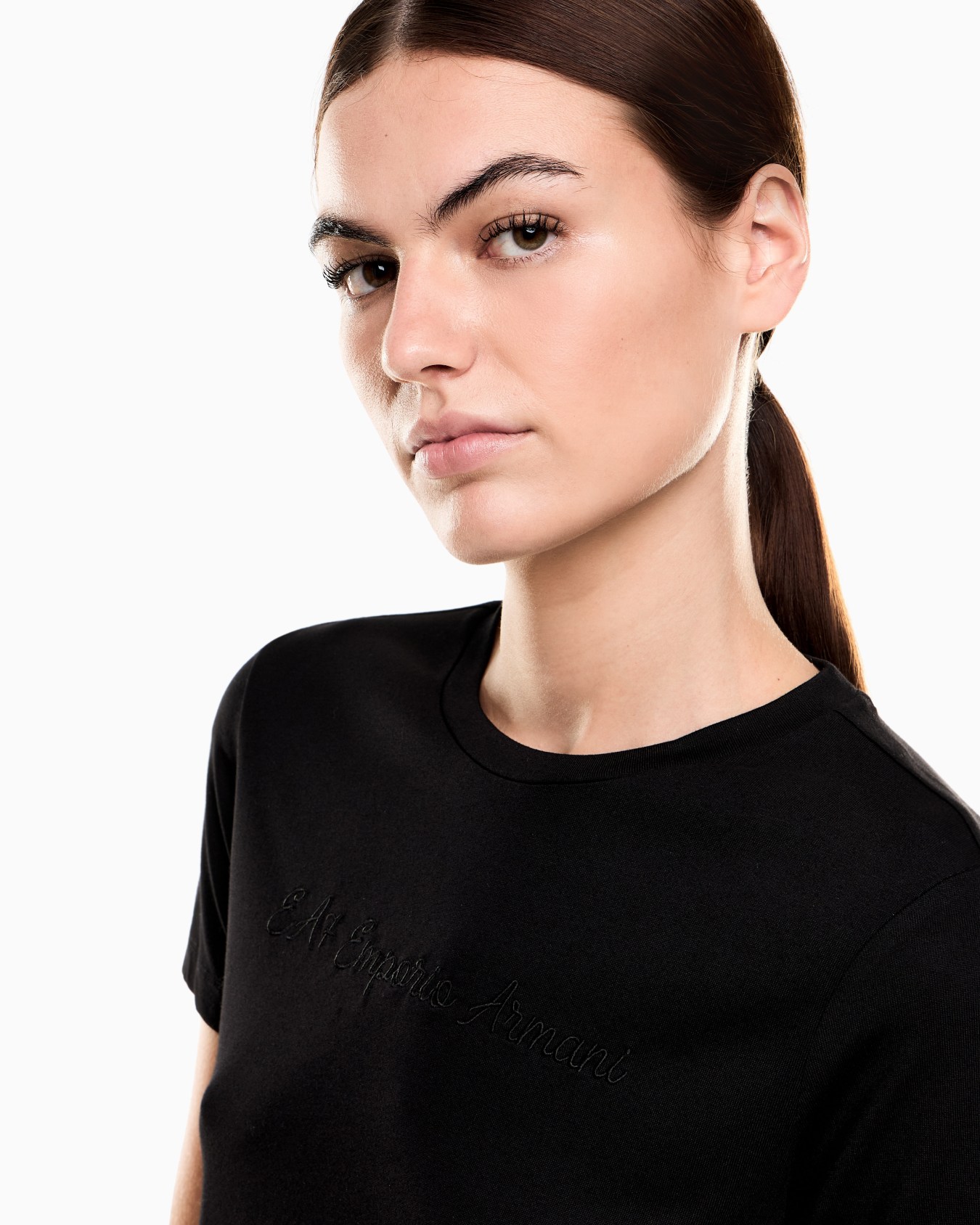 Athletic Velour viscose-blend crew-neck T-shirt Slide 4