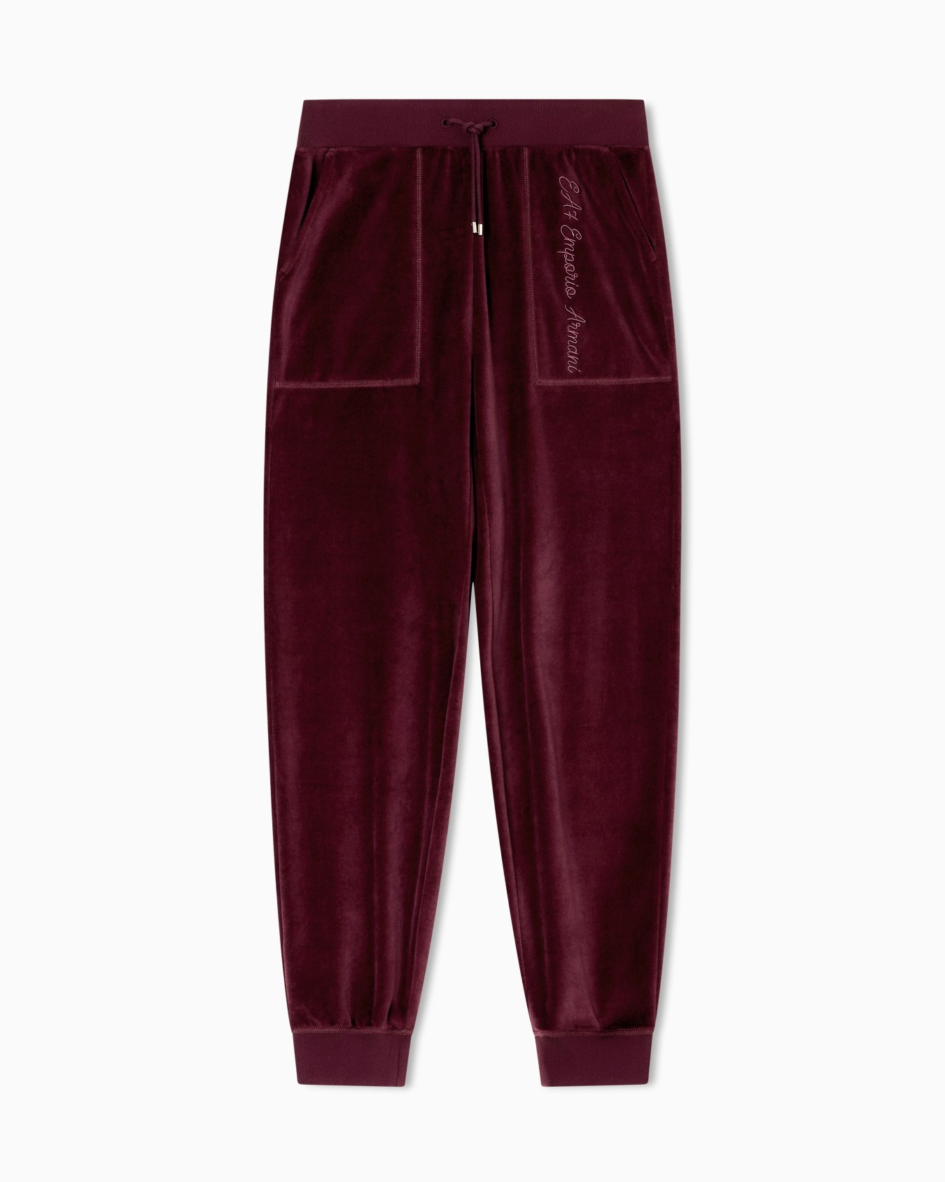 Pantaloni jogger Atlethic Velour in ciniglia stretch Slide 0