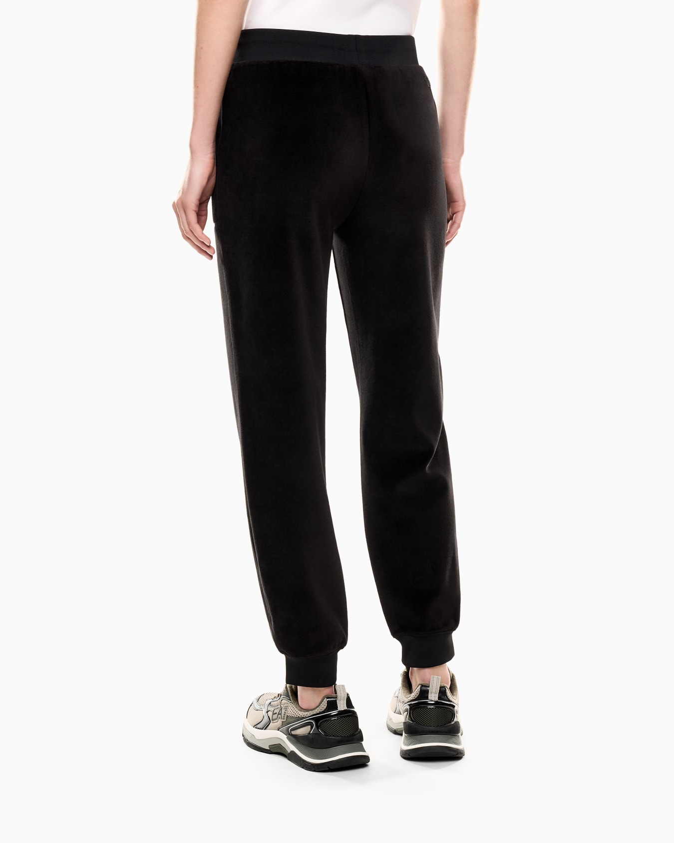 Athletic Velour stretch chenille joggers Slide 2
