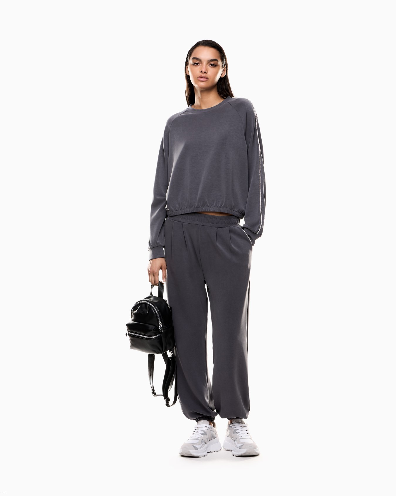 Precious stretch modal interlock joggers Slide 1