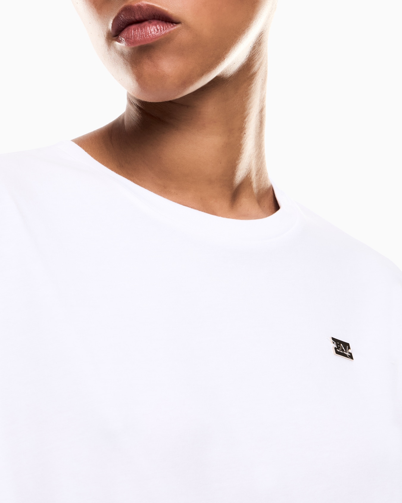 T-shirt Core Lady à manches courtes en jersey de coton stretch Diapositive 4
