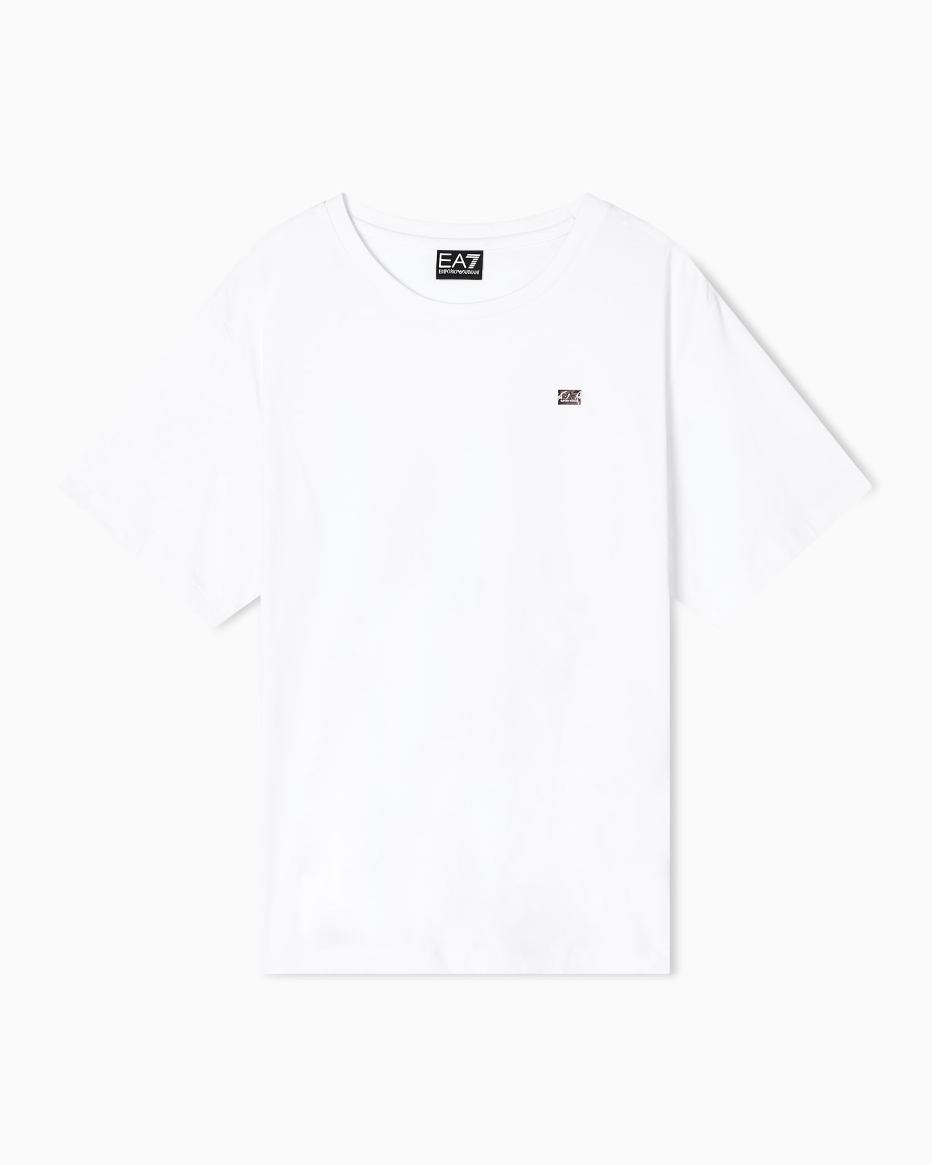 T-shirt Core Lady à manches courtes en jersey de coton stretch Diapositive 0