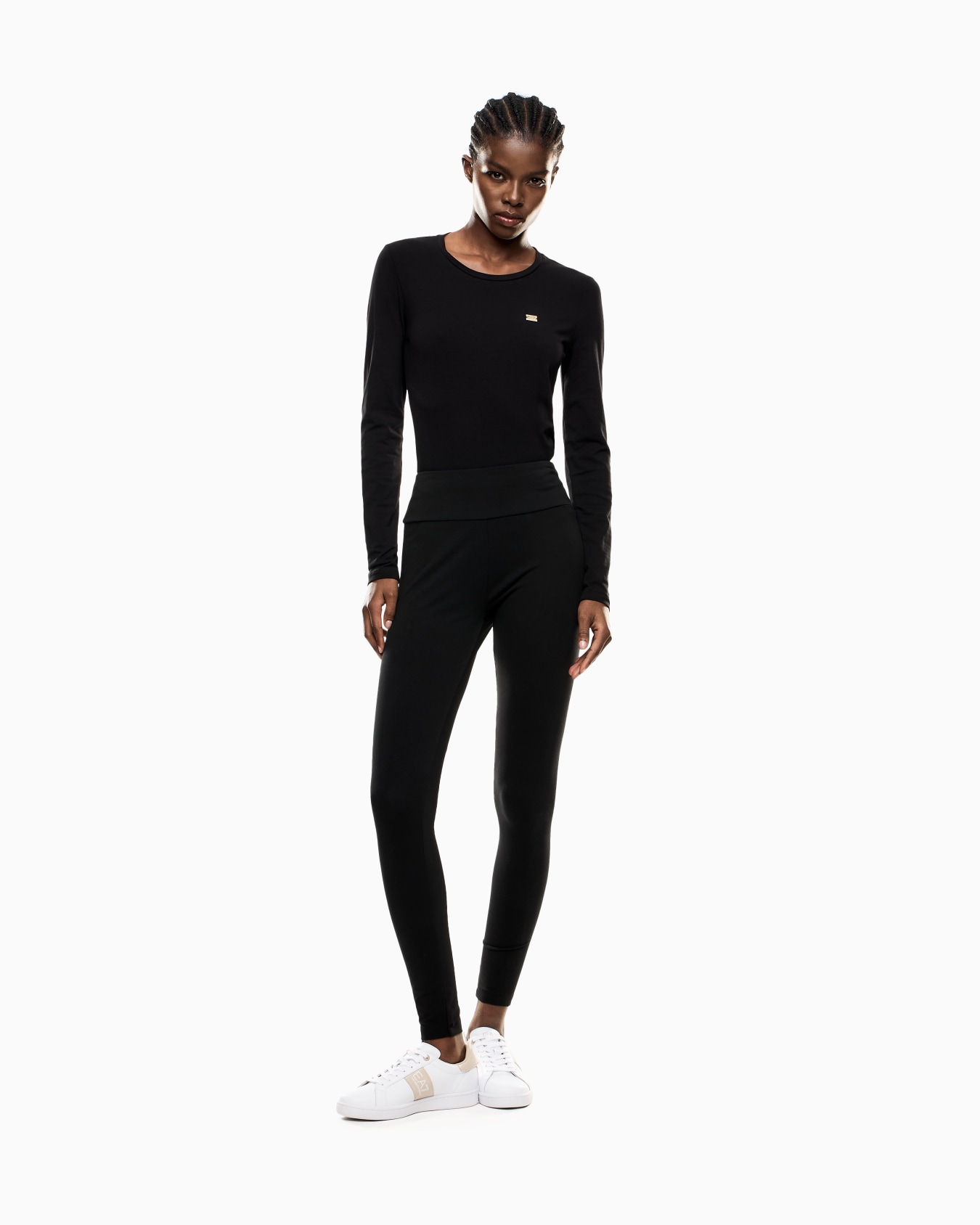 Core Lady stretch-jersey, long-sleeved T-shirt Slide 1