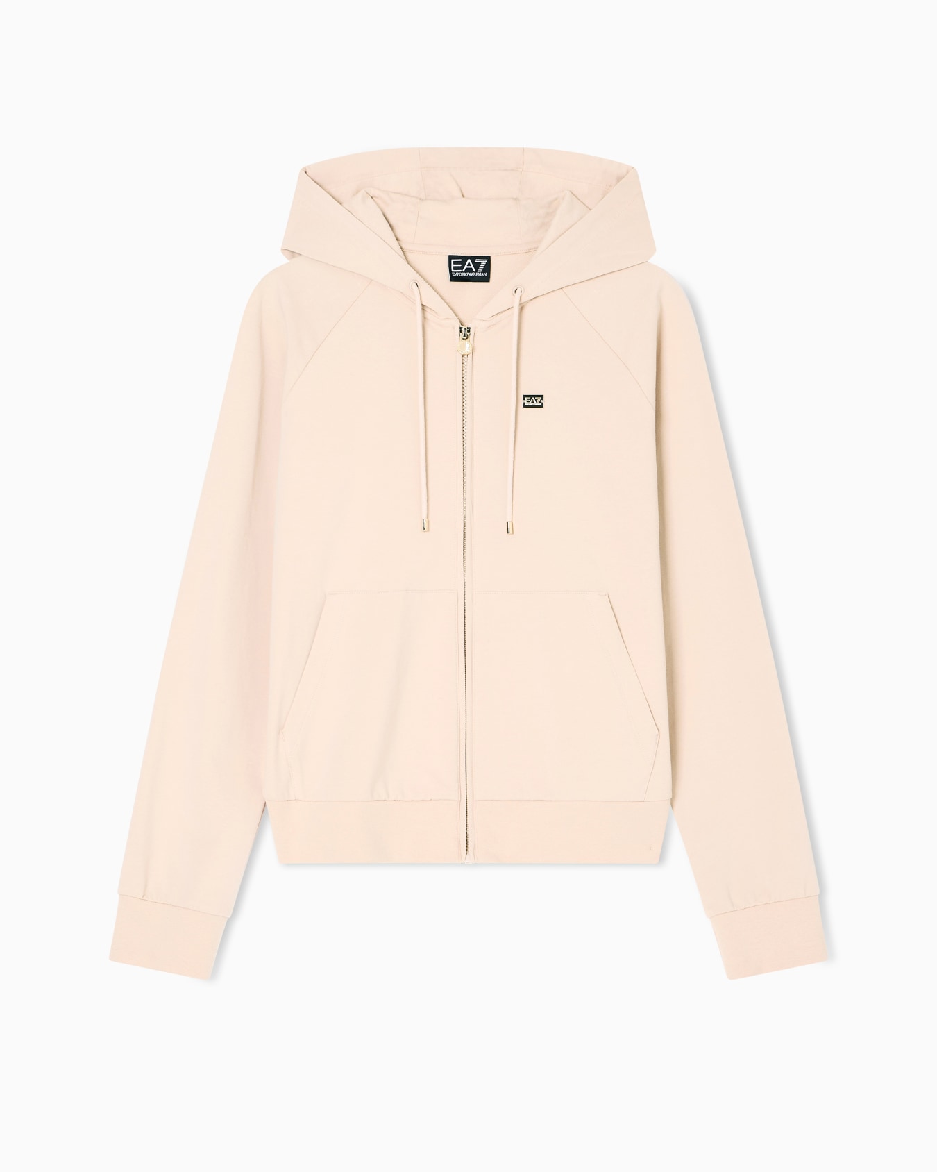 Sudadera Core Lady con capucha de algodón elástico Diapositiva 0