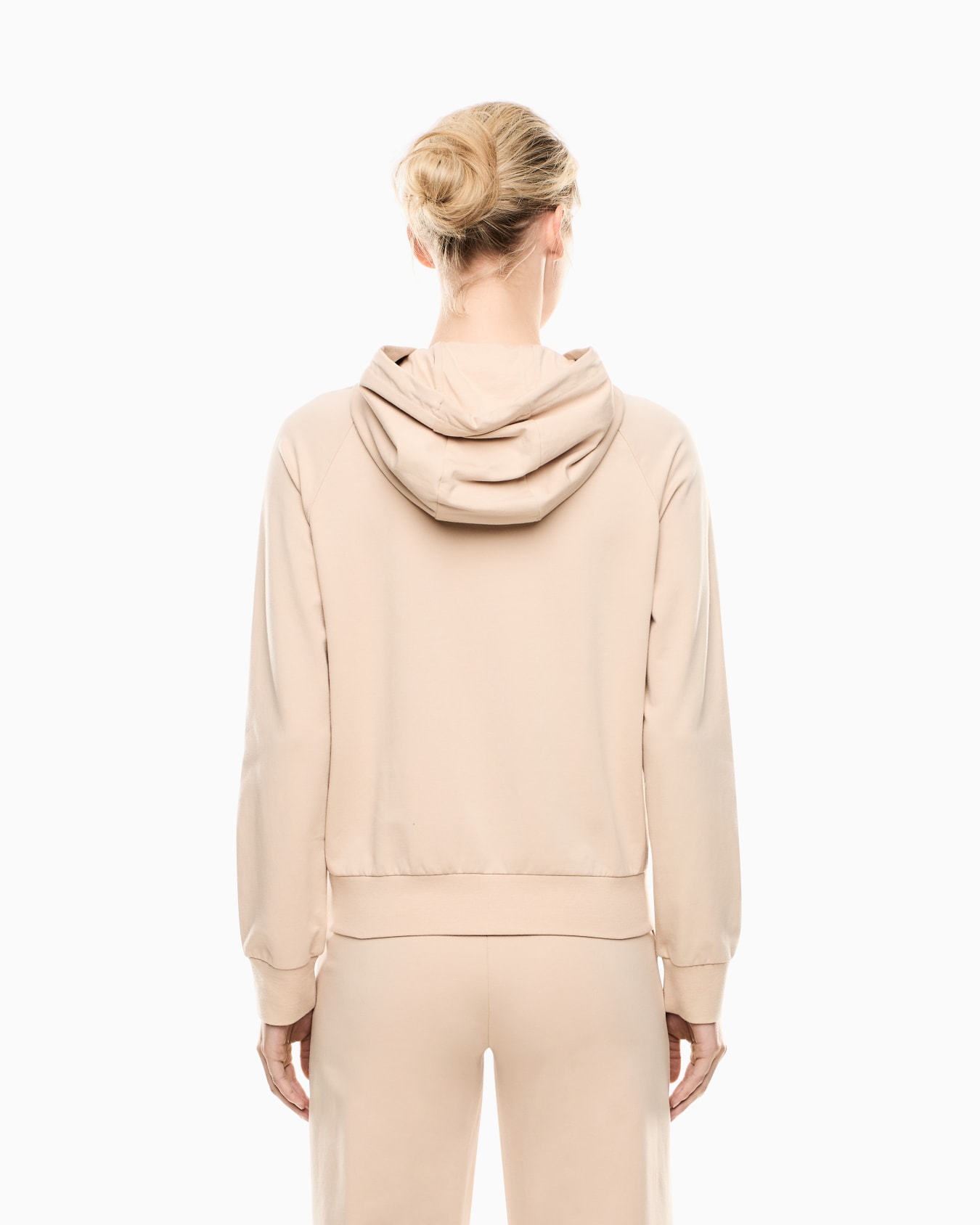 Sudadera Core Lady con capucha de algodón elástico Diapositiva 2