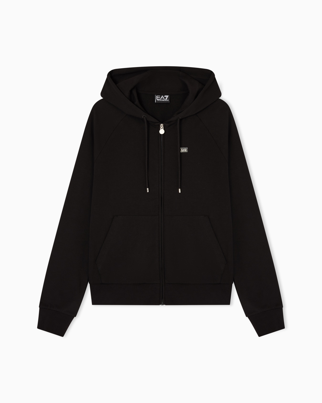 Sweat-shirt à capuche Core Lady en coton stretch  Diapositive 0