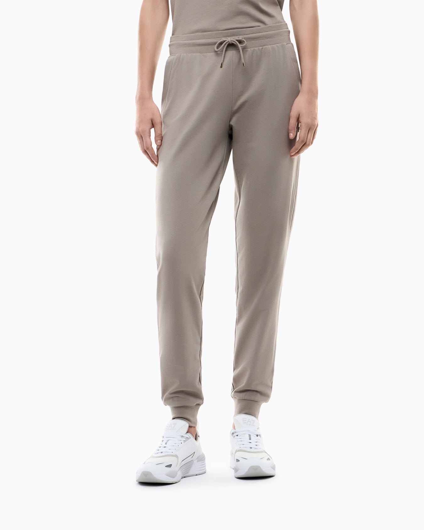 Core Lady stretch-cotton joggers Slide 3