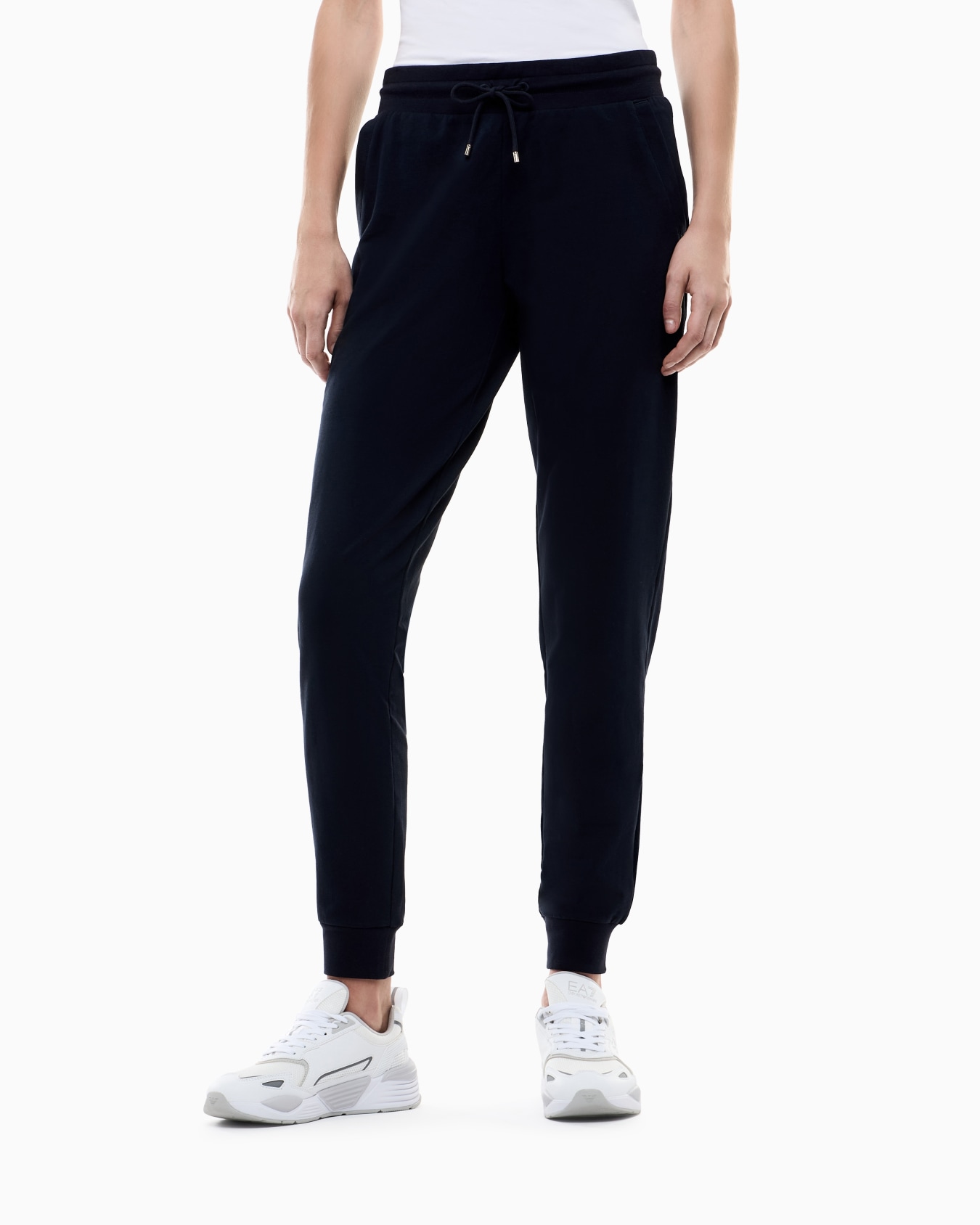 Core Lady stretch-cotton joggers Slide 3