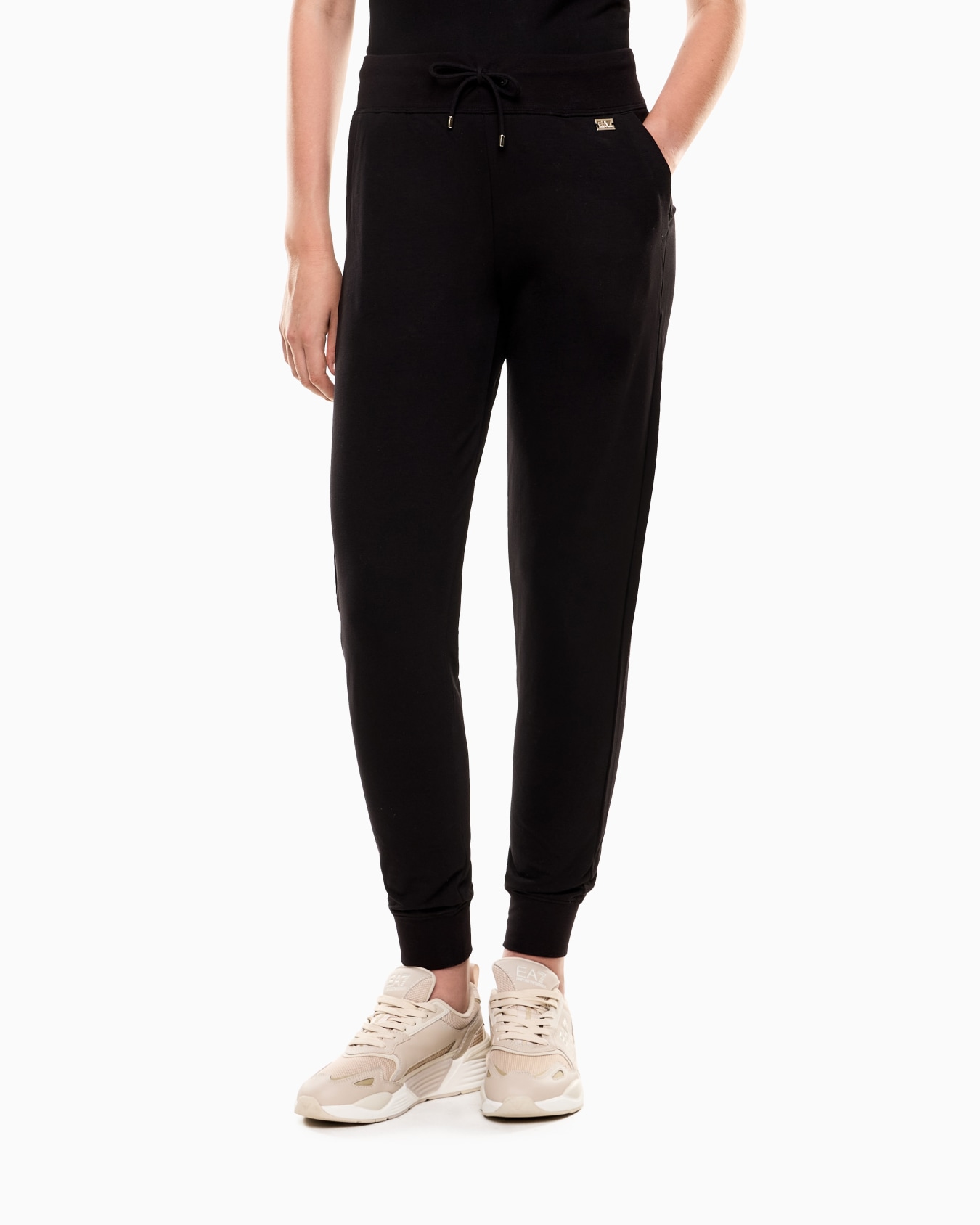 Core Lady stretch-cotton joggers Slide 3