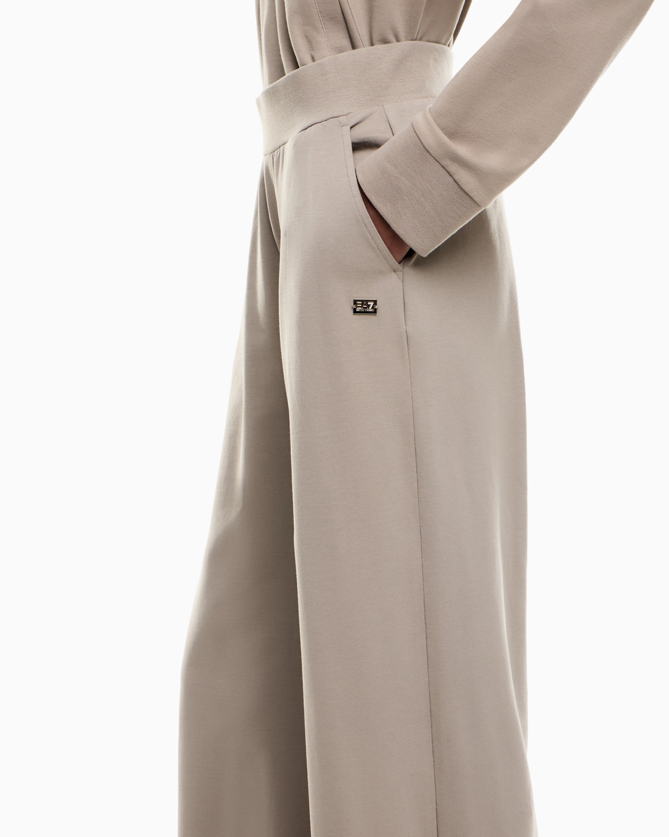 Core Lady stretch-cotton wide-leg trousers Slide 4