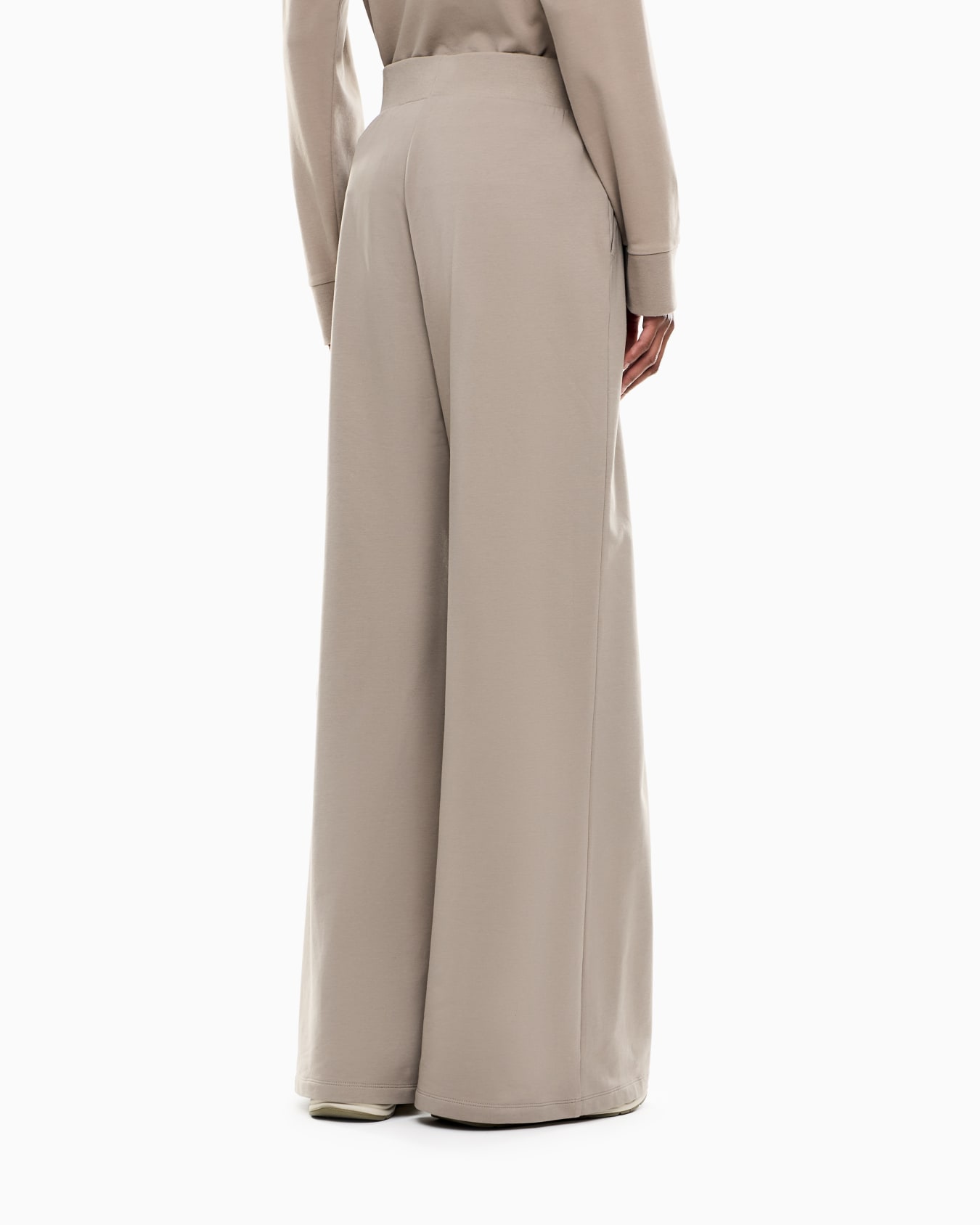 Core Lady stretch-cotton wide-leg trousers Slide 2