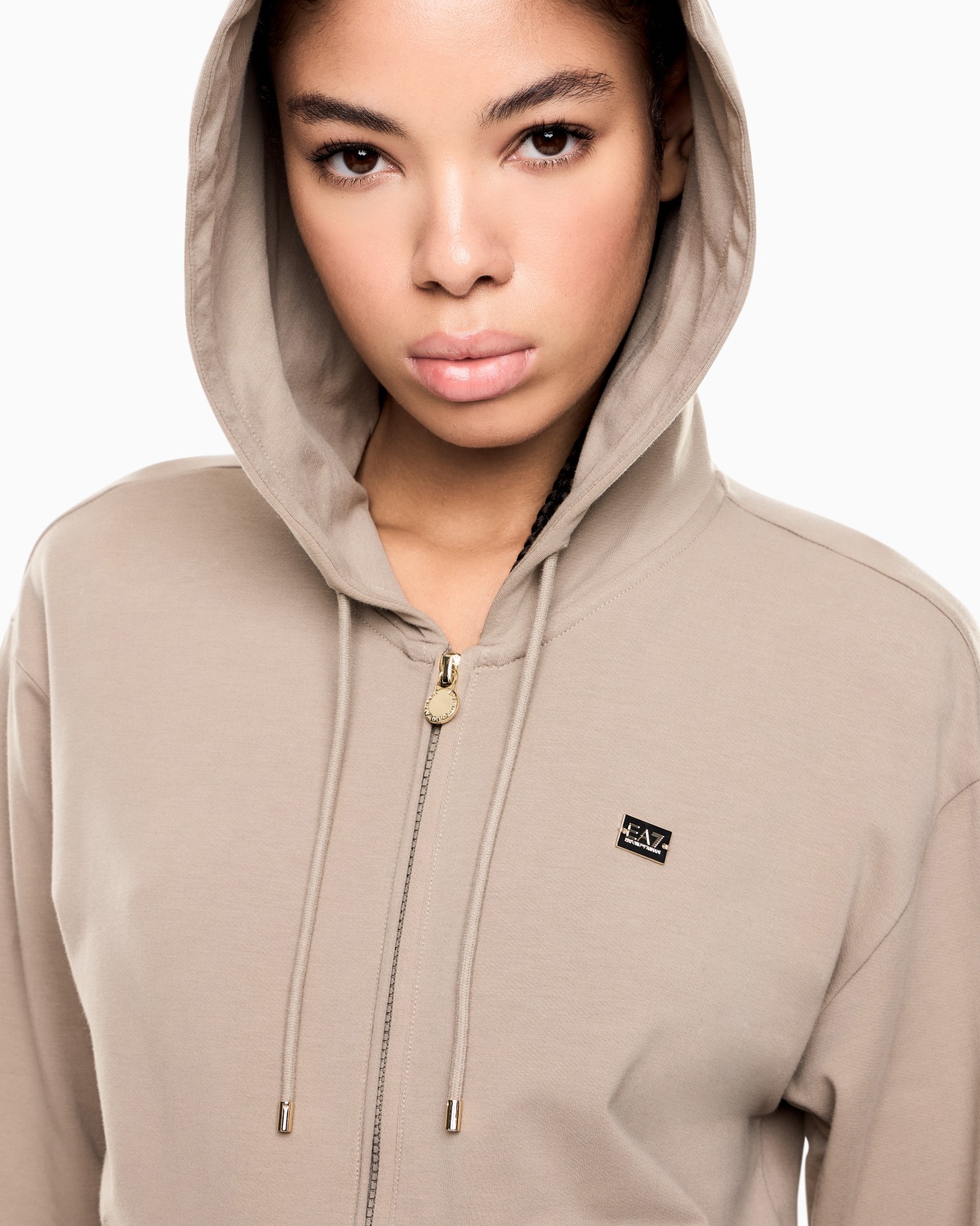 Core Lady stretch-cotton tracksuit  Slide 3