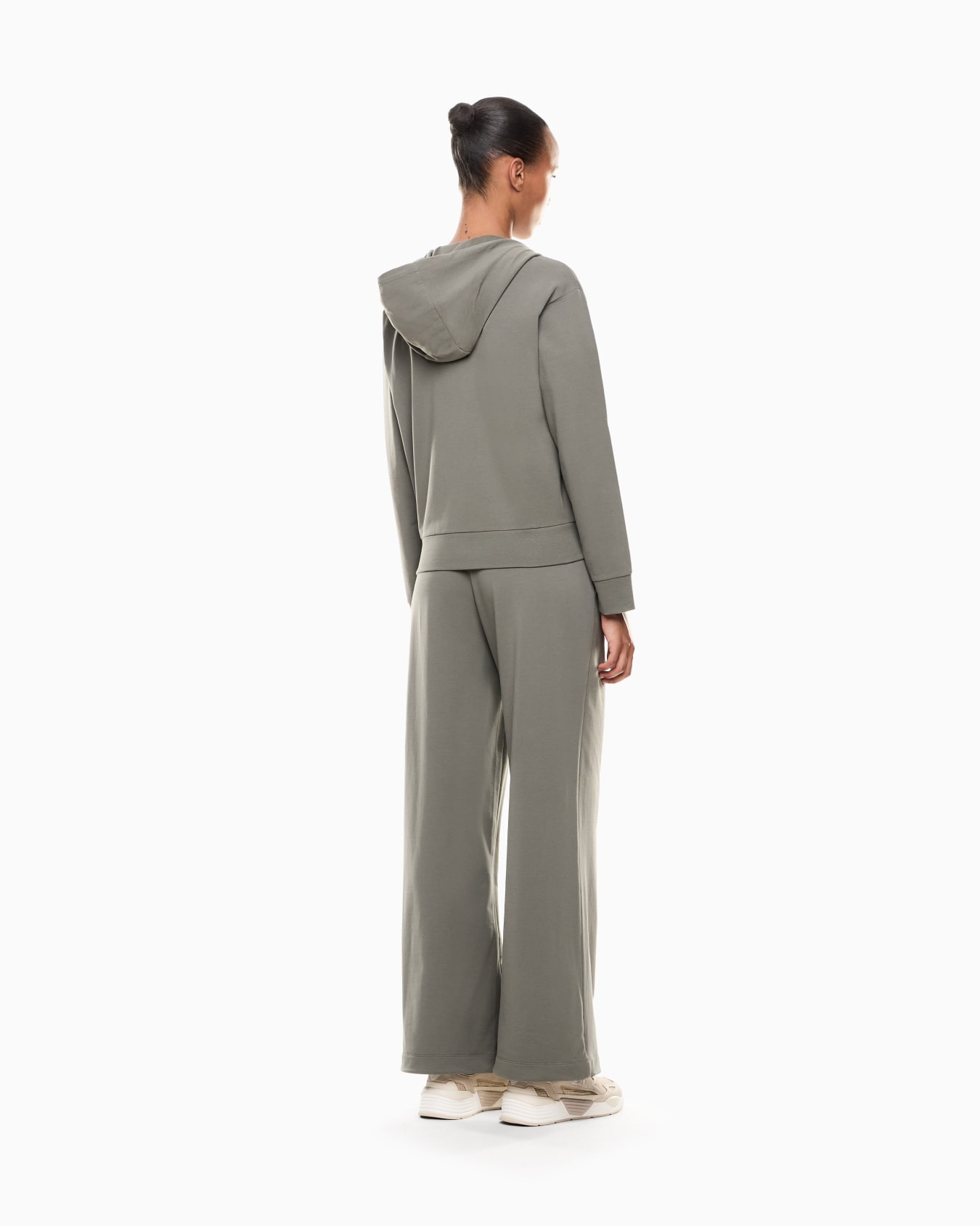 Core Lady stretch-cotton tracksuit Slide 2