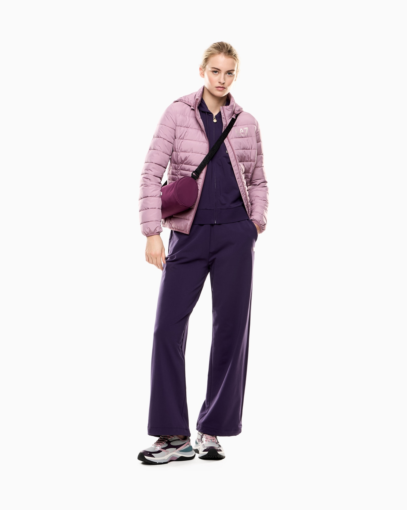 Core Lady stretch-cotton tracksuit Slide 1