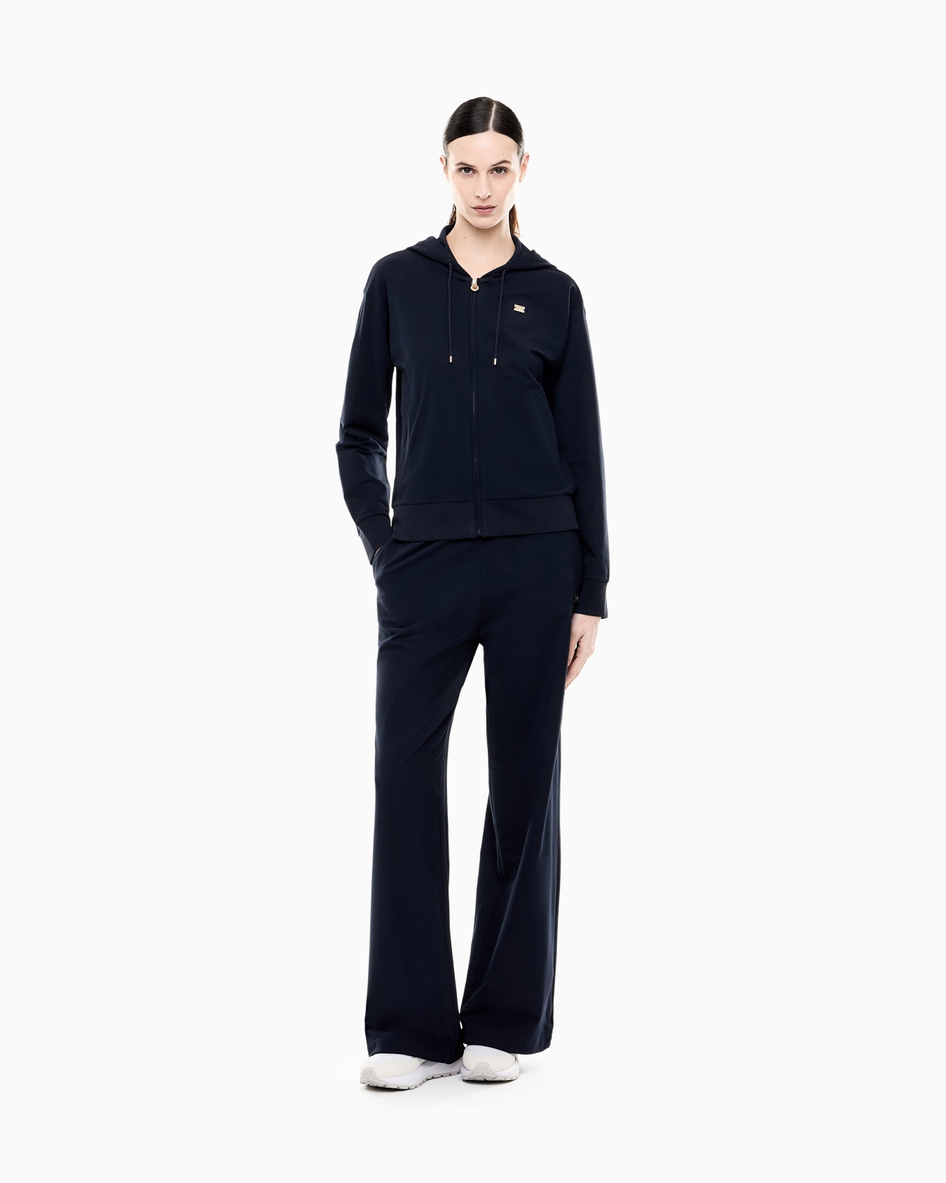 Core Lady stretch-cotton tracksuit  Slide 1