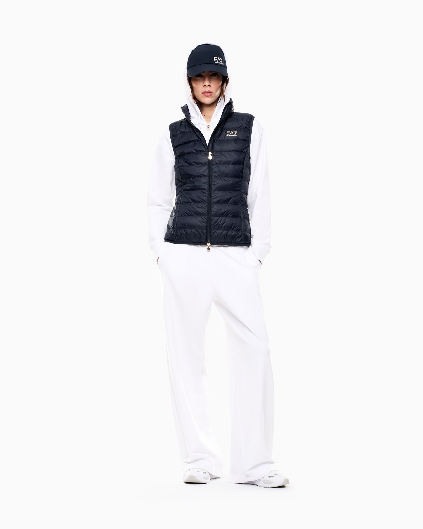 Chaleco acolchado plegable de nailon Core Lady Diapositiva 1