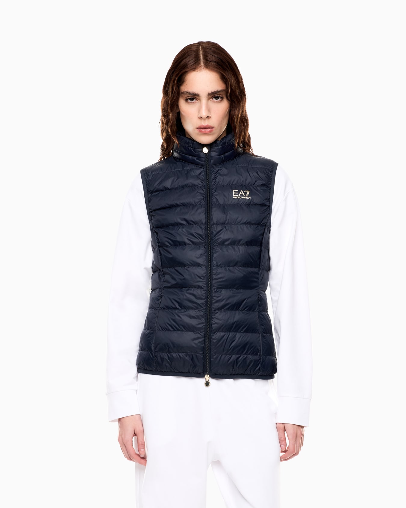 Chaleco acolchado plegable de nailon Core Lady Diapositiva 3