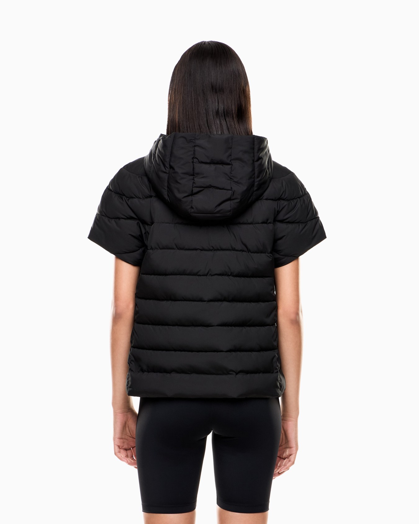 Core Lady lightweight nylon packable padded jacket Slide 5