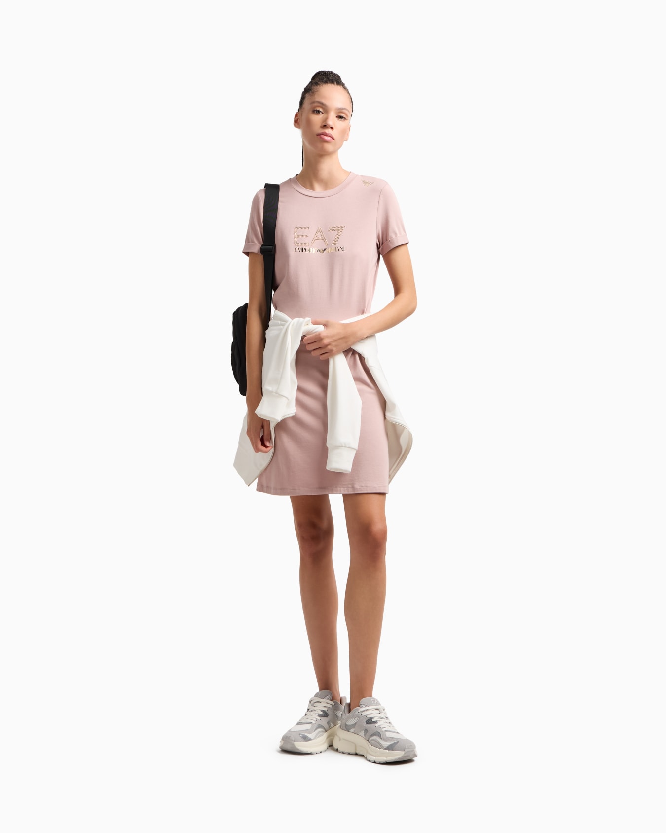 Evolution stretch-cotton and modal-blend jersey dress Slide 1