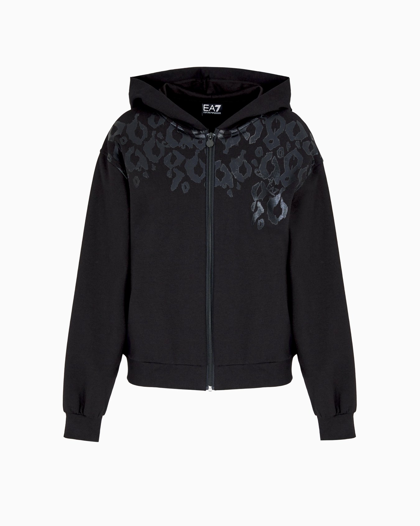 Graphic Series stretch-cotton hooded sweatshirt Slide 0