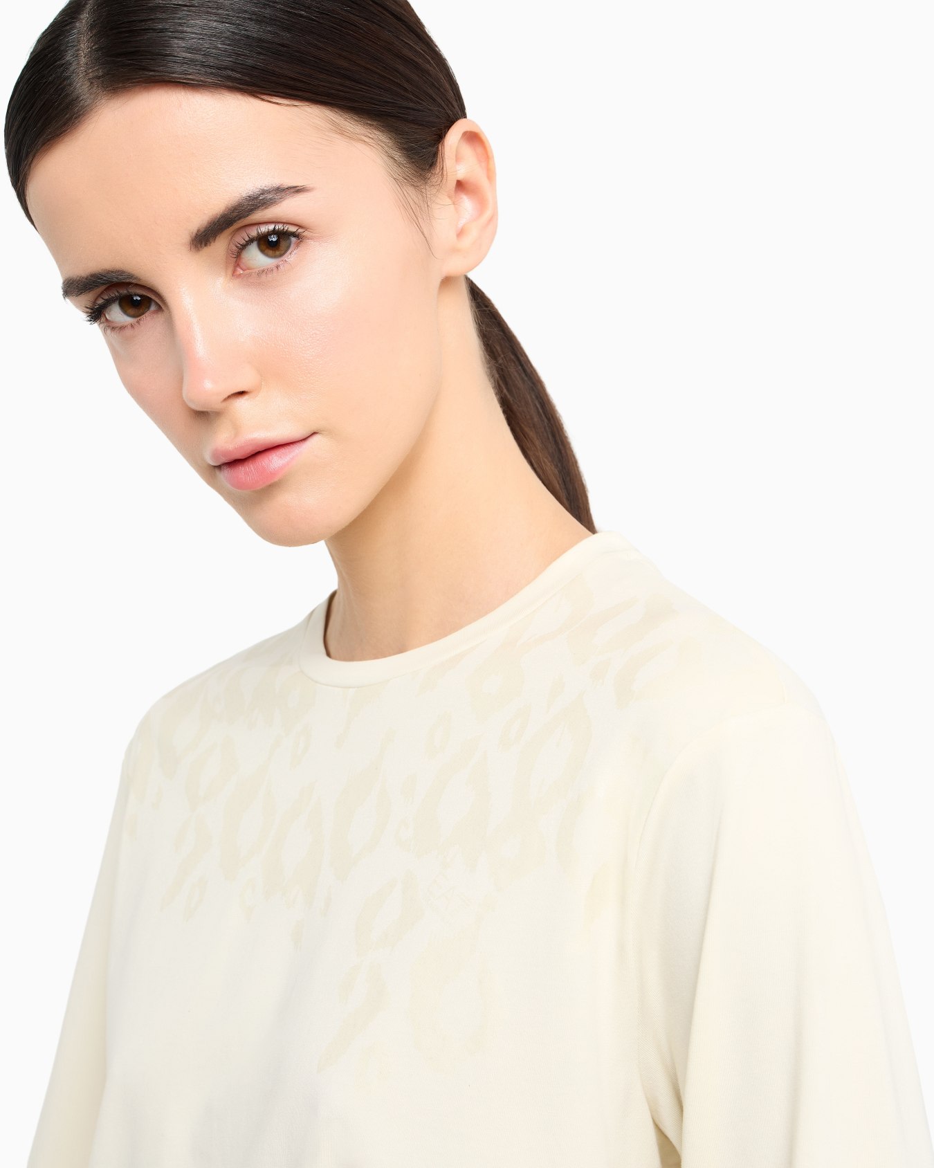 Graphic Series stretch-cotton long-sleeved T-shirt Slide 4